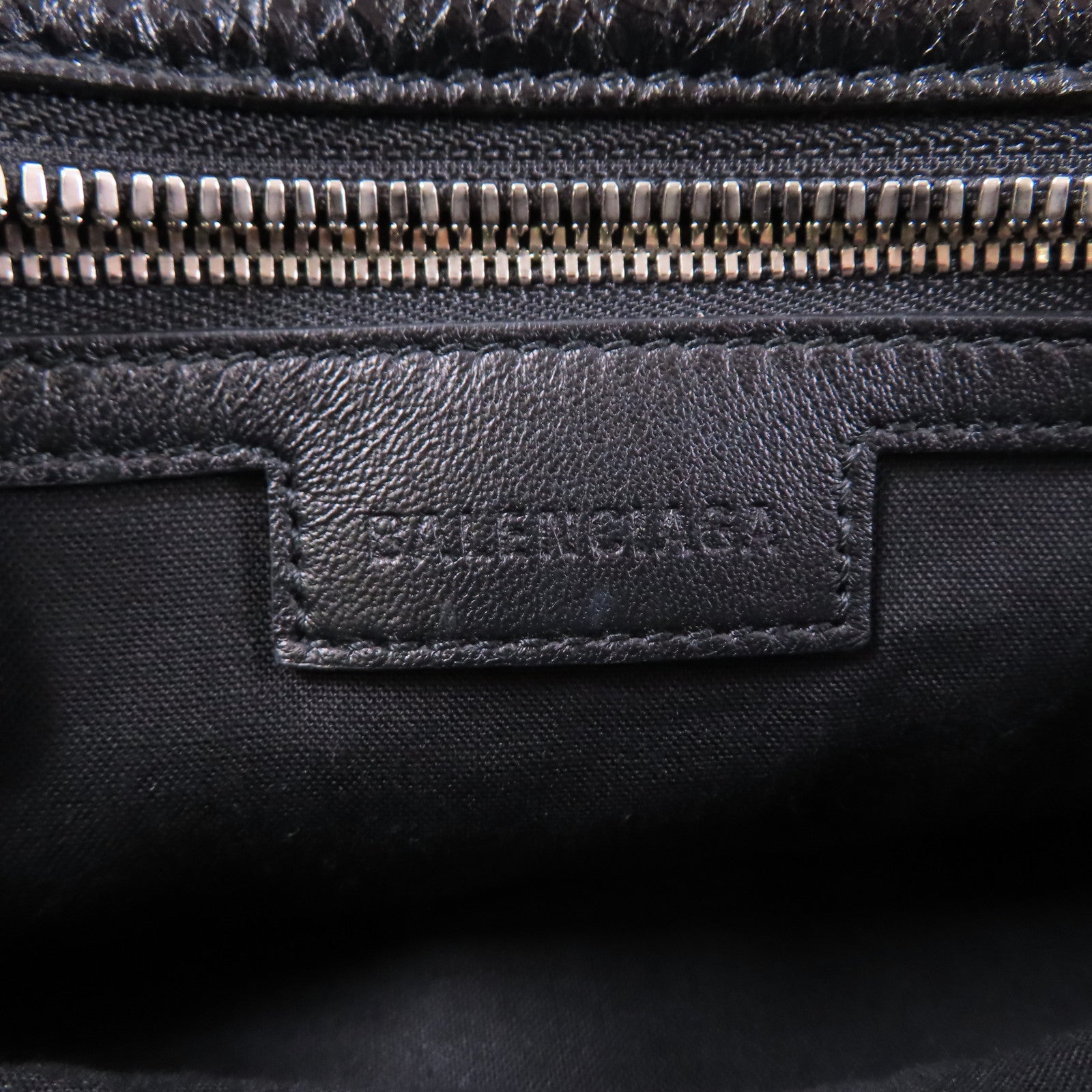 BALENCIAGA 牛皮皮革Neo Cagole銀扣手挽肩背兩用袋