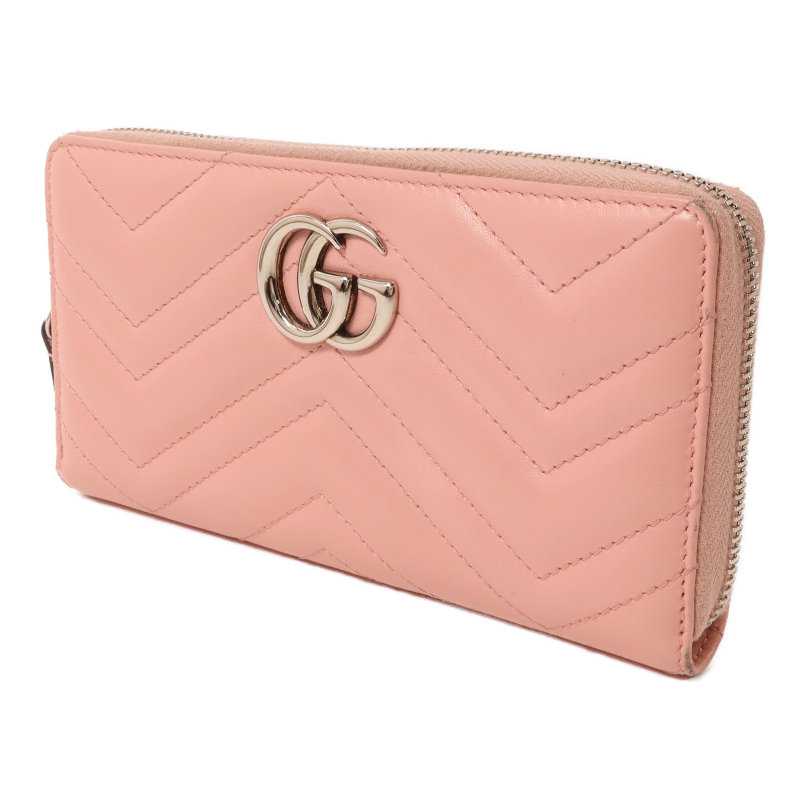 GUCCI 牛皮皮革GG Marmont Long Wallet長錢包