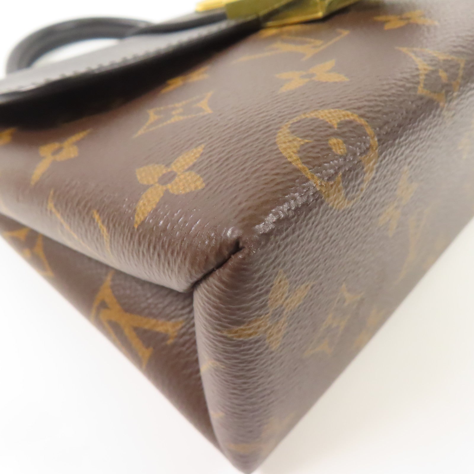 LOUIS VUITTON Monogram Locky BB金扣手挽肩背兩用袋
