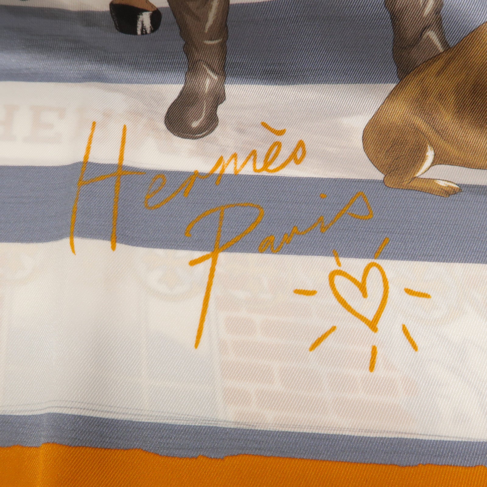 HERMES 絲質The New Hermes Record Scarf 70x70絲巾