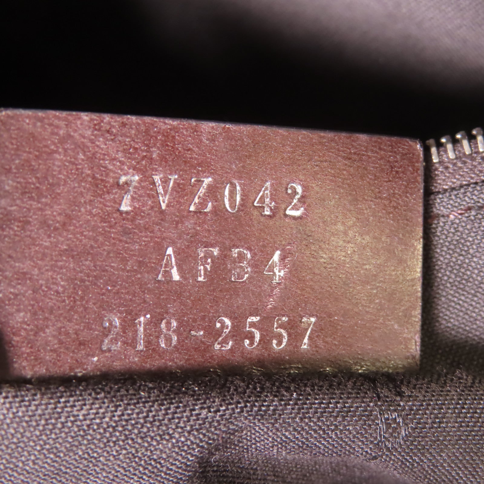 FENDI 塗層帆布Backpack銀扣背包棕色