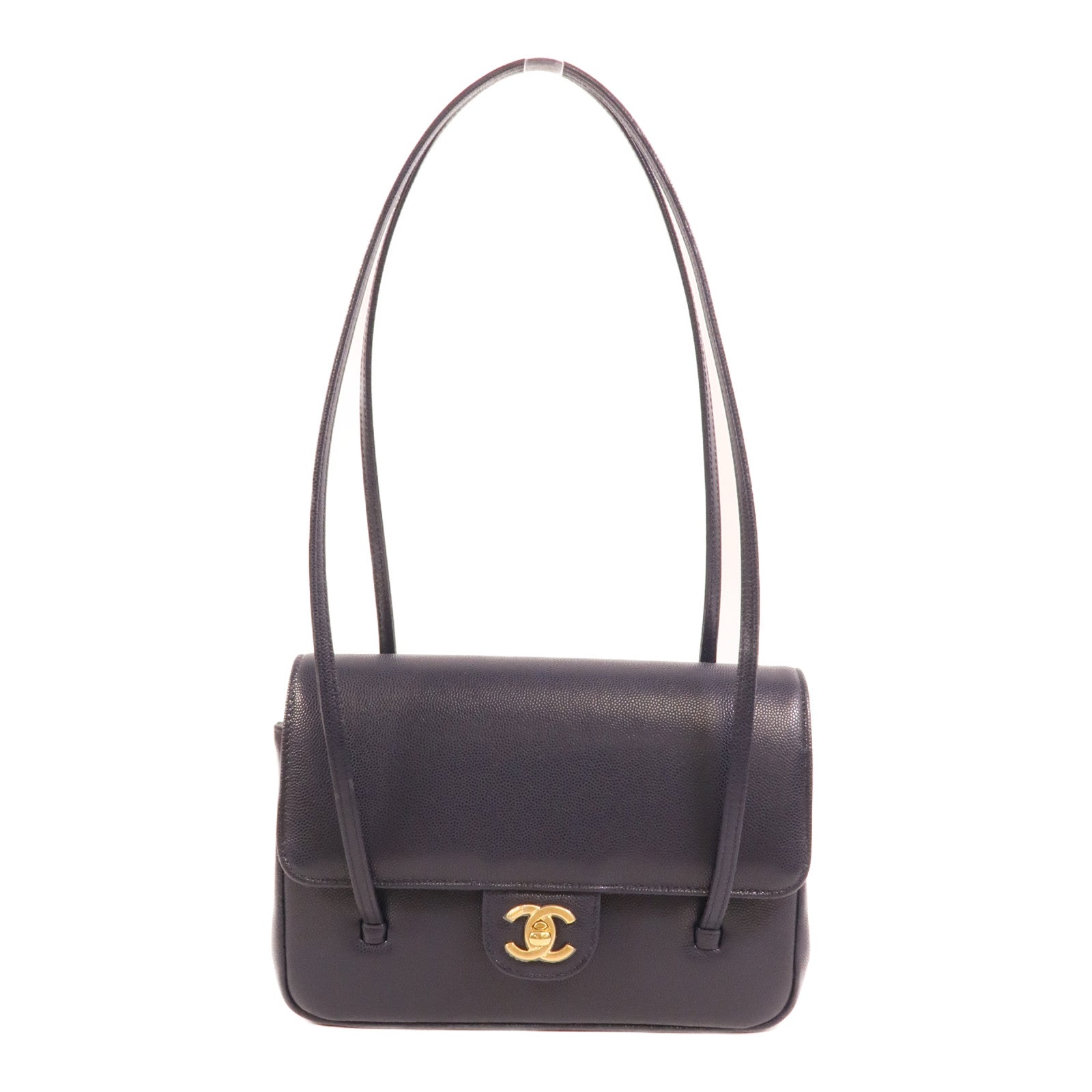 CHANEL 牛皮皮革Preppy CoCo肩背袋