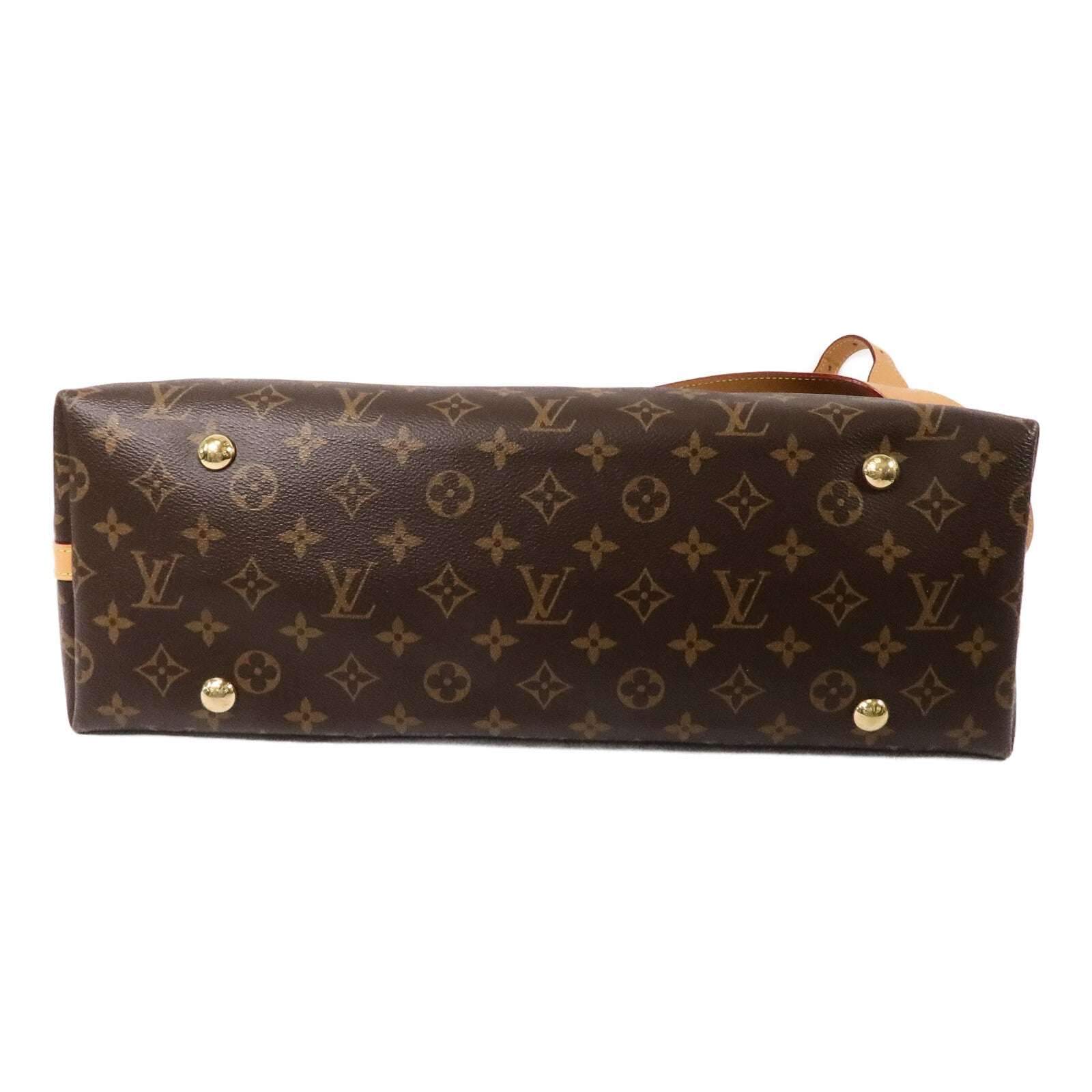 LOUIS VUITTON Monogram Carry All MM金扣肩背袋