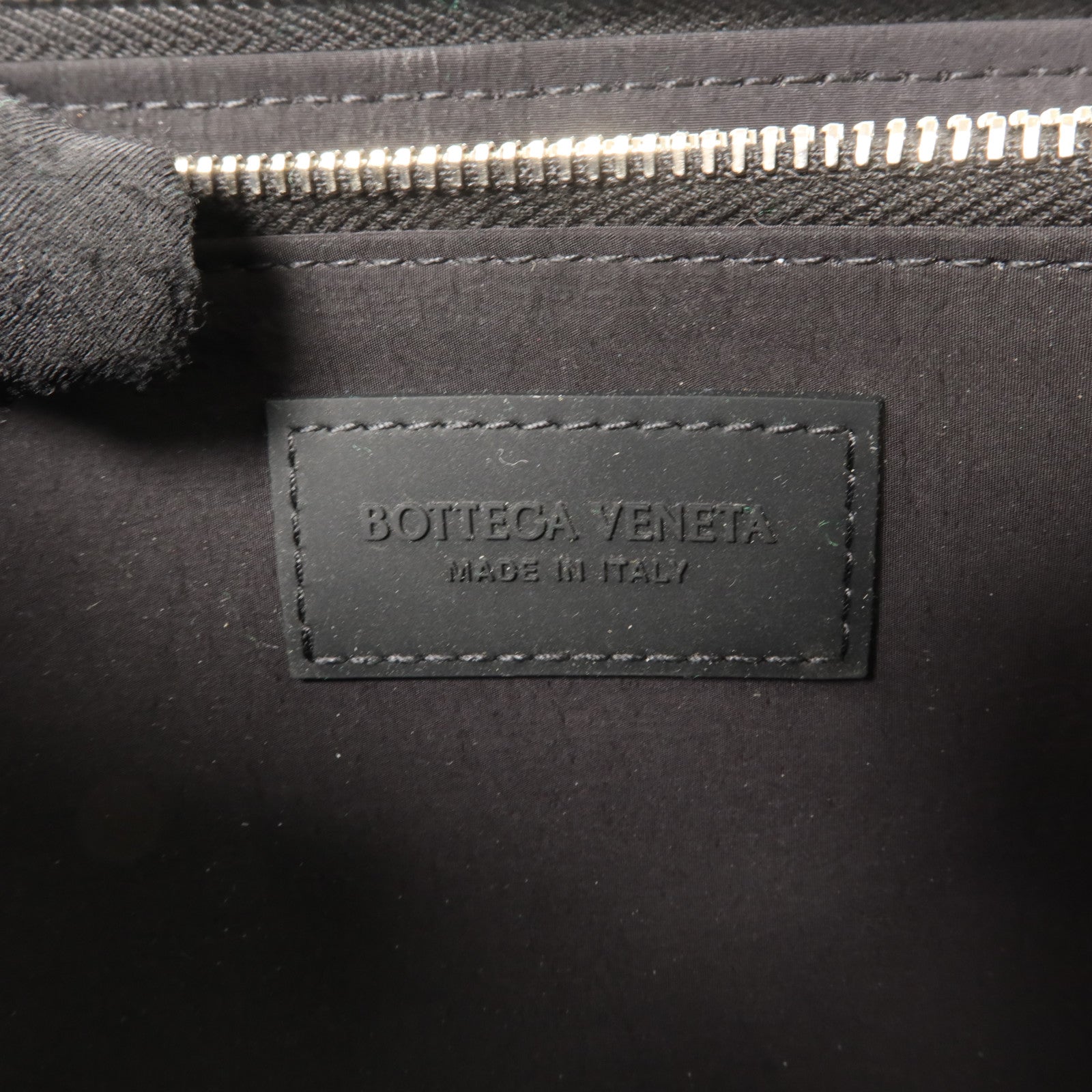 BOTTEGA VENETA 牛皮皮革Zipper Long Wallet銀扣長錢包