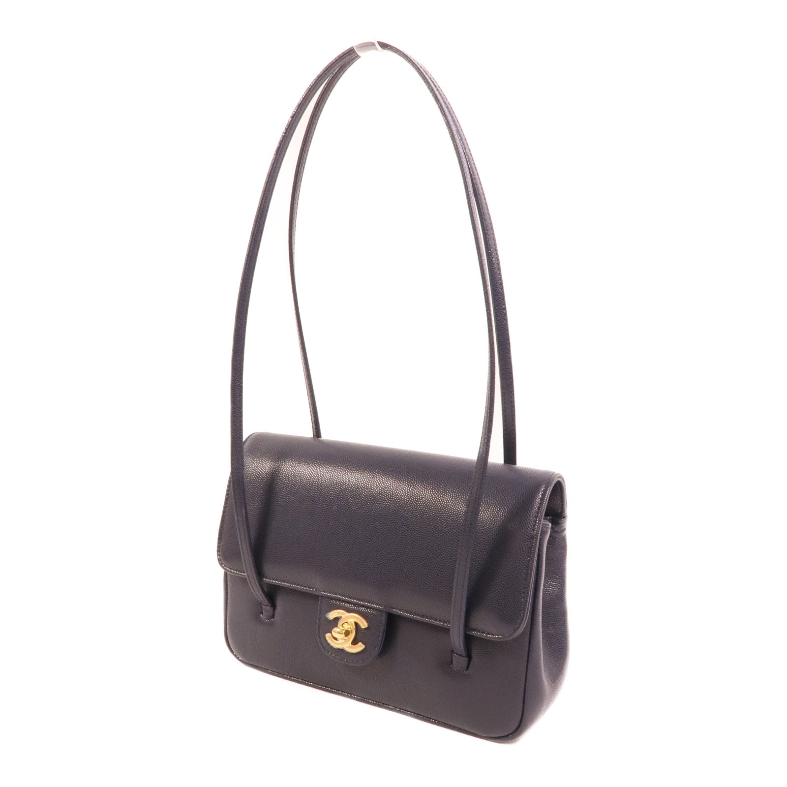 CHANEL 牛皮皮革Preppy CoCo肩背袋