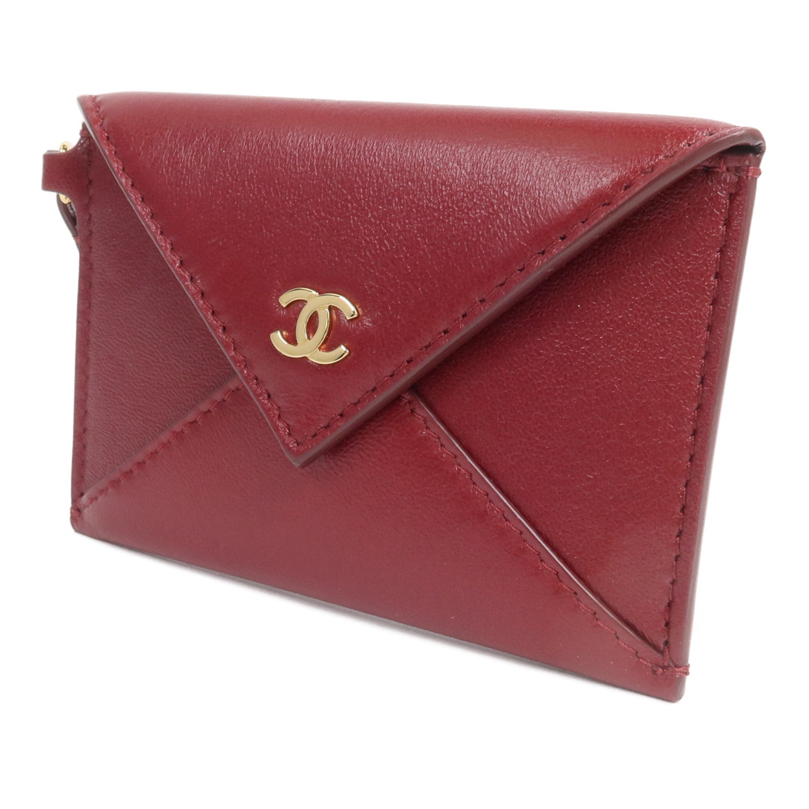 CHANEL 羊皮皮革Envelope Card Case卡片套