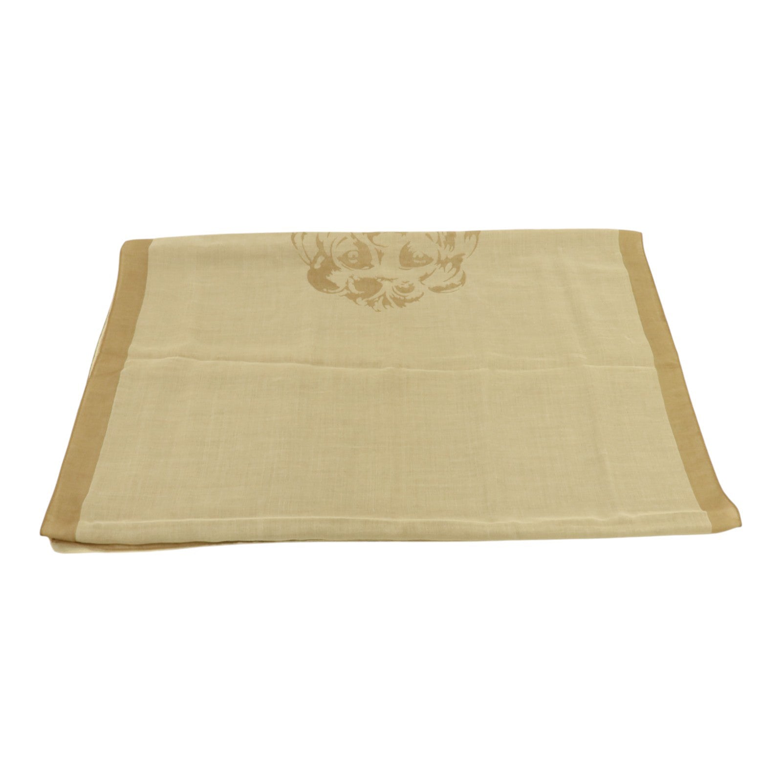 CHANEL 羊絨/絲質Scarf 205x75cm絲巾