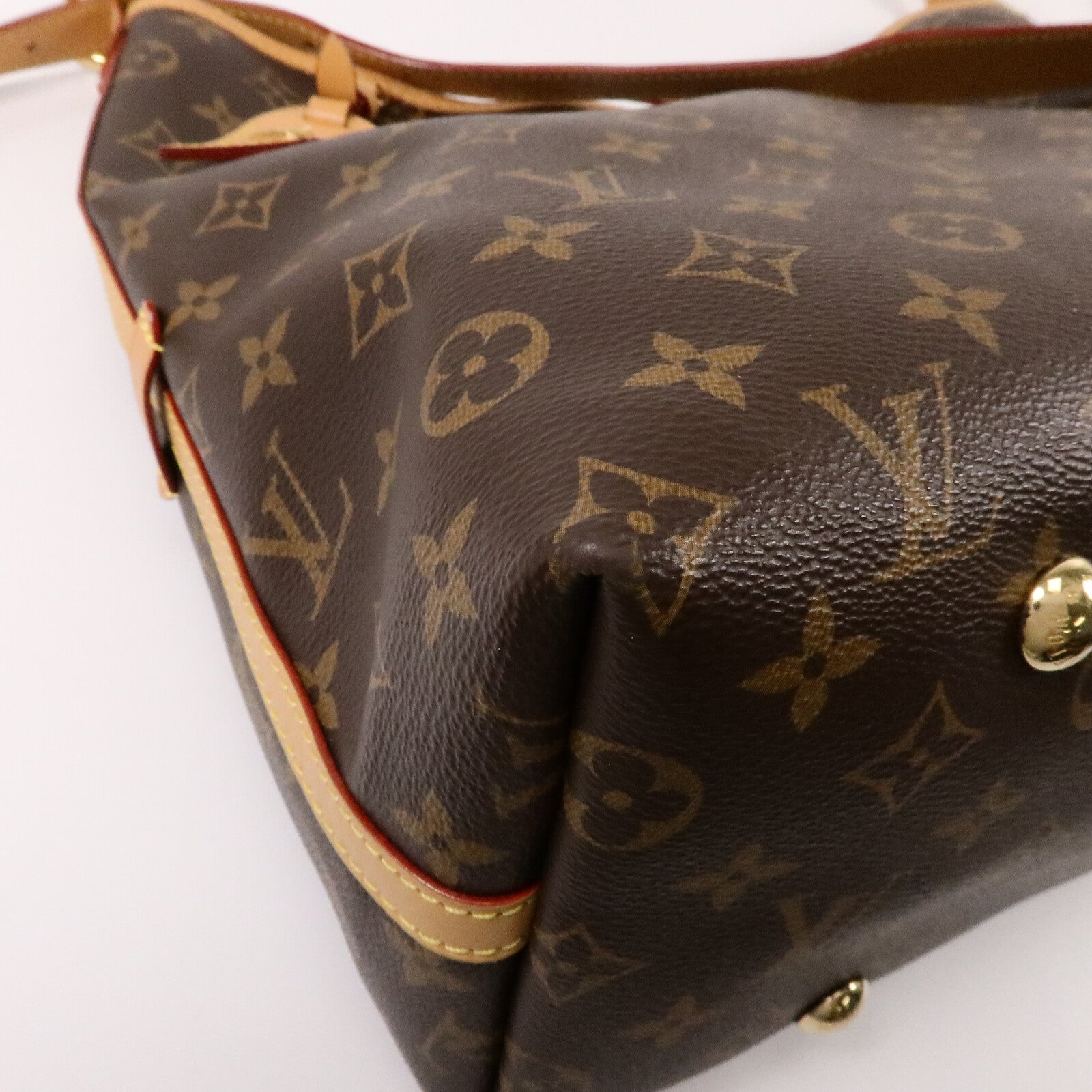 LOUIS VUITTON Monogram Carry All MM金扣肩背袋