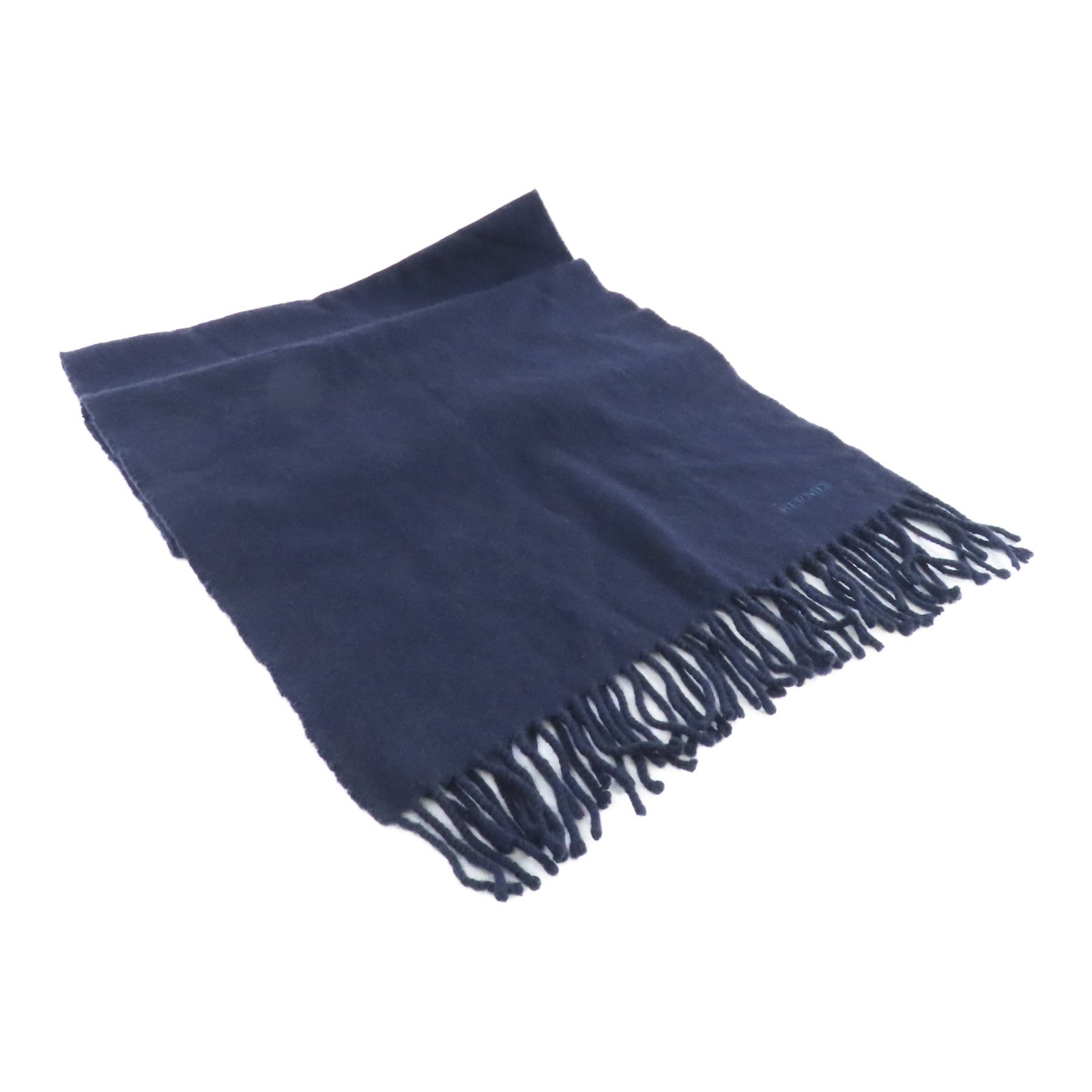 HERMES Cashmere Scarf圍巾深藍色