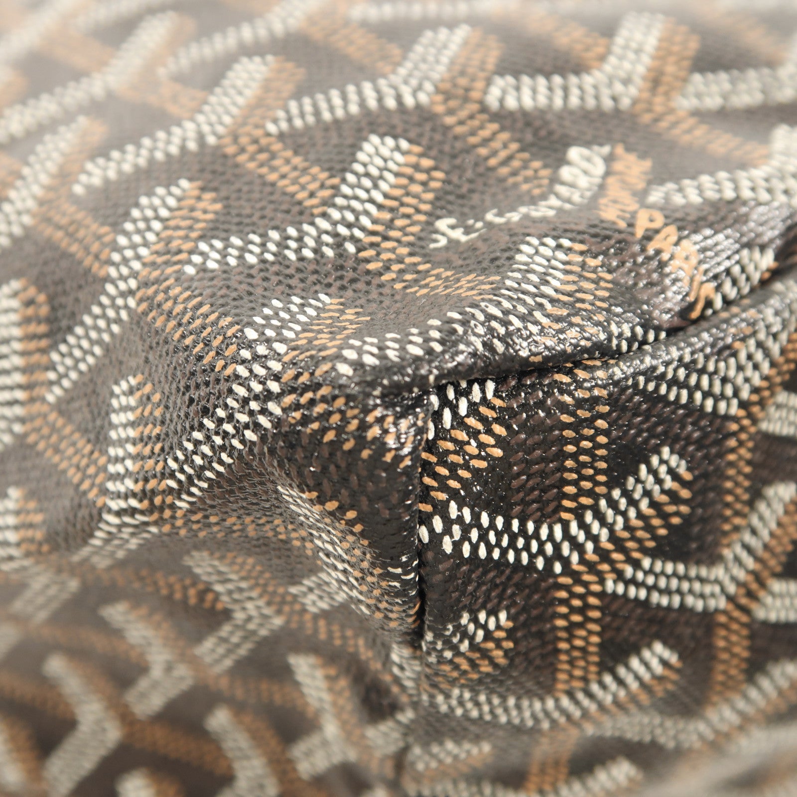 GOYARD 塗層帆布Saint Louis GM銀扣手挽袋