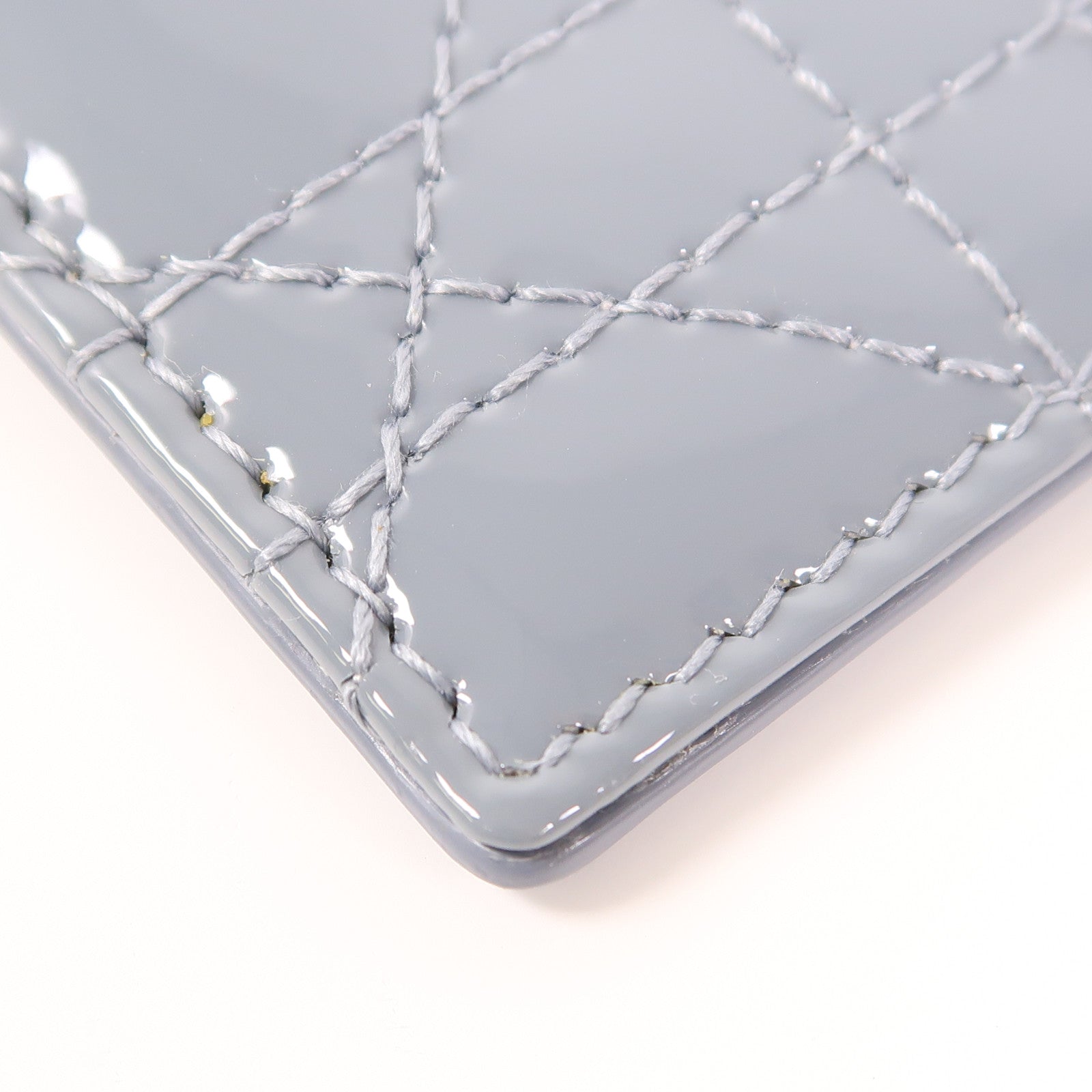 Dior 漆皮皮革Card Case金扣卡片套