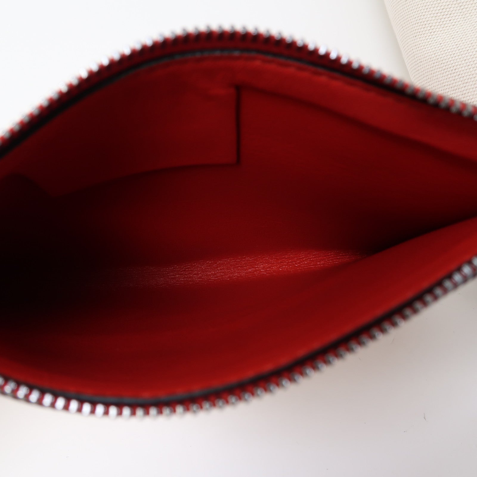 Valentino 帆布Garavani Atelier Bag 01 Metal Stitch Edition手挽肩背兩用袋米白色
