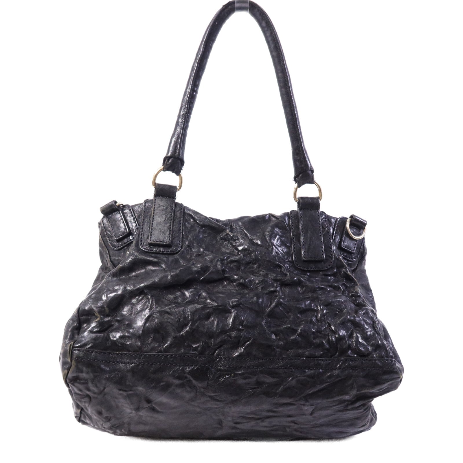 GIVENCHY 牛皮皮革Pandora金扣手挽肩背兩用袋