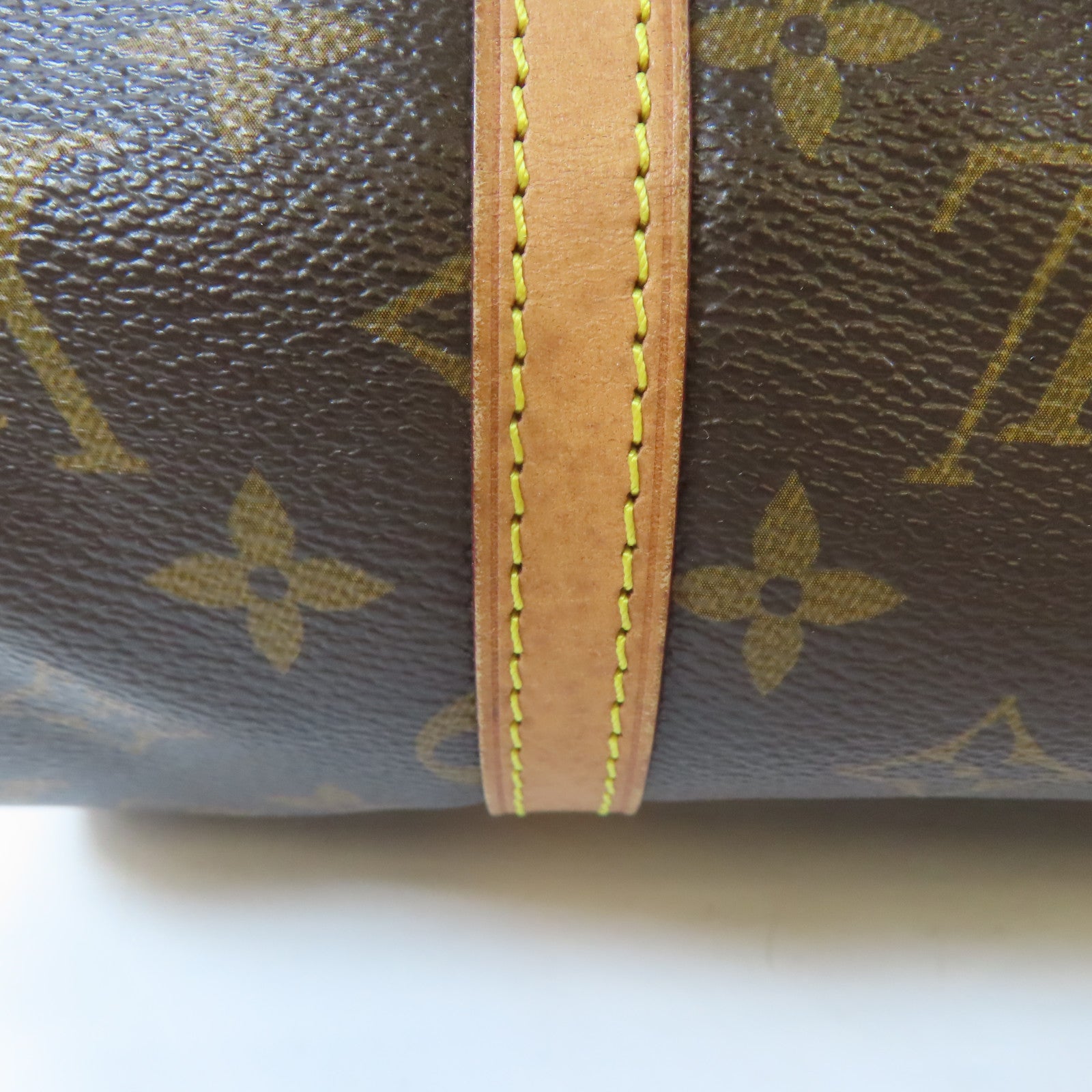 LOUIS VUITTON Monogram Papillon金扣肩背袋啡色
