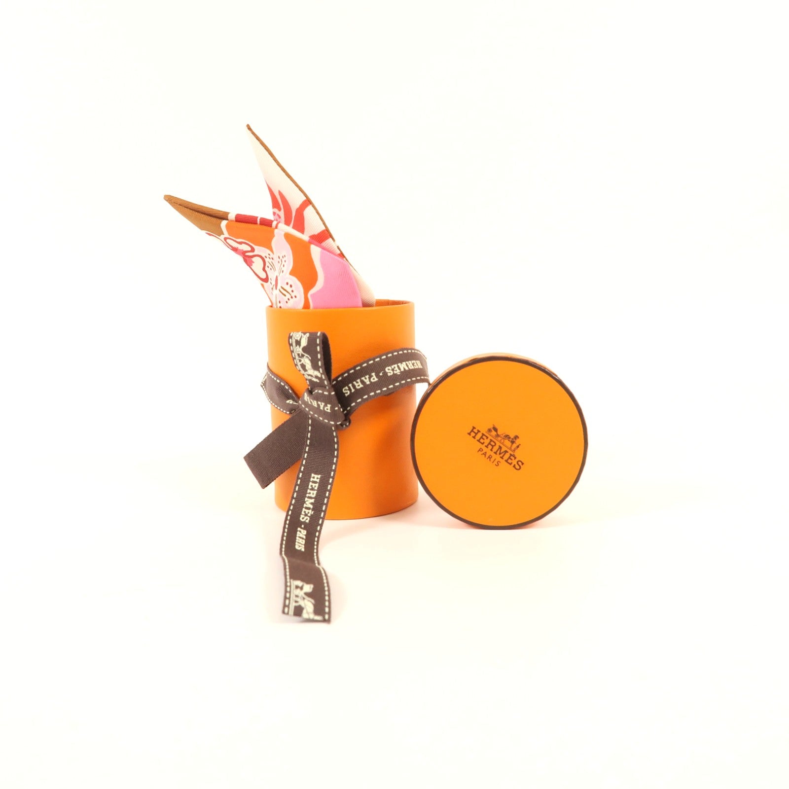 HERMES 絲綢Twilly絲巾