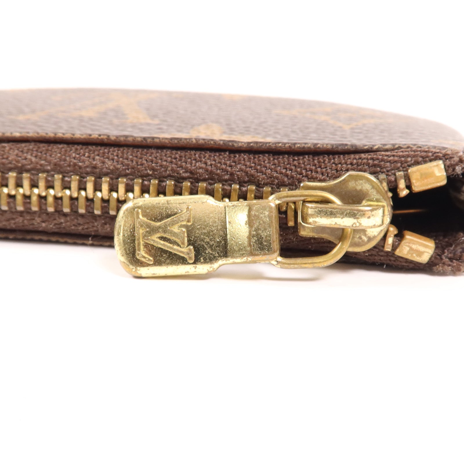 LOUIS VUITTON Monogram Key Pouch金扣鎖匙包
