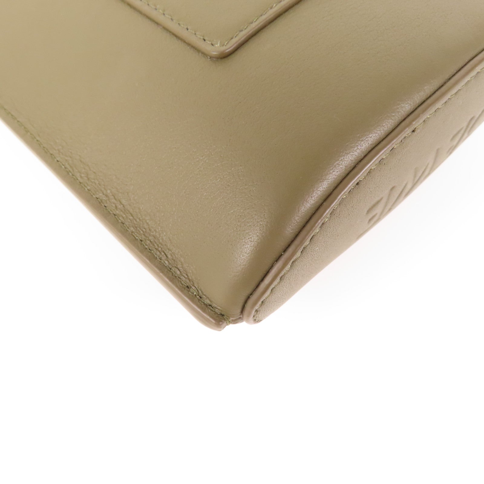 LOEWE 牛皮皮革Shoulder Bag金扣肩背袋