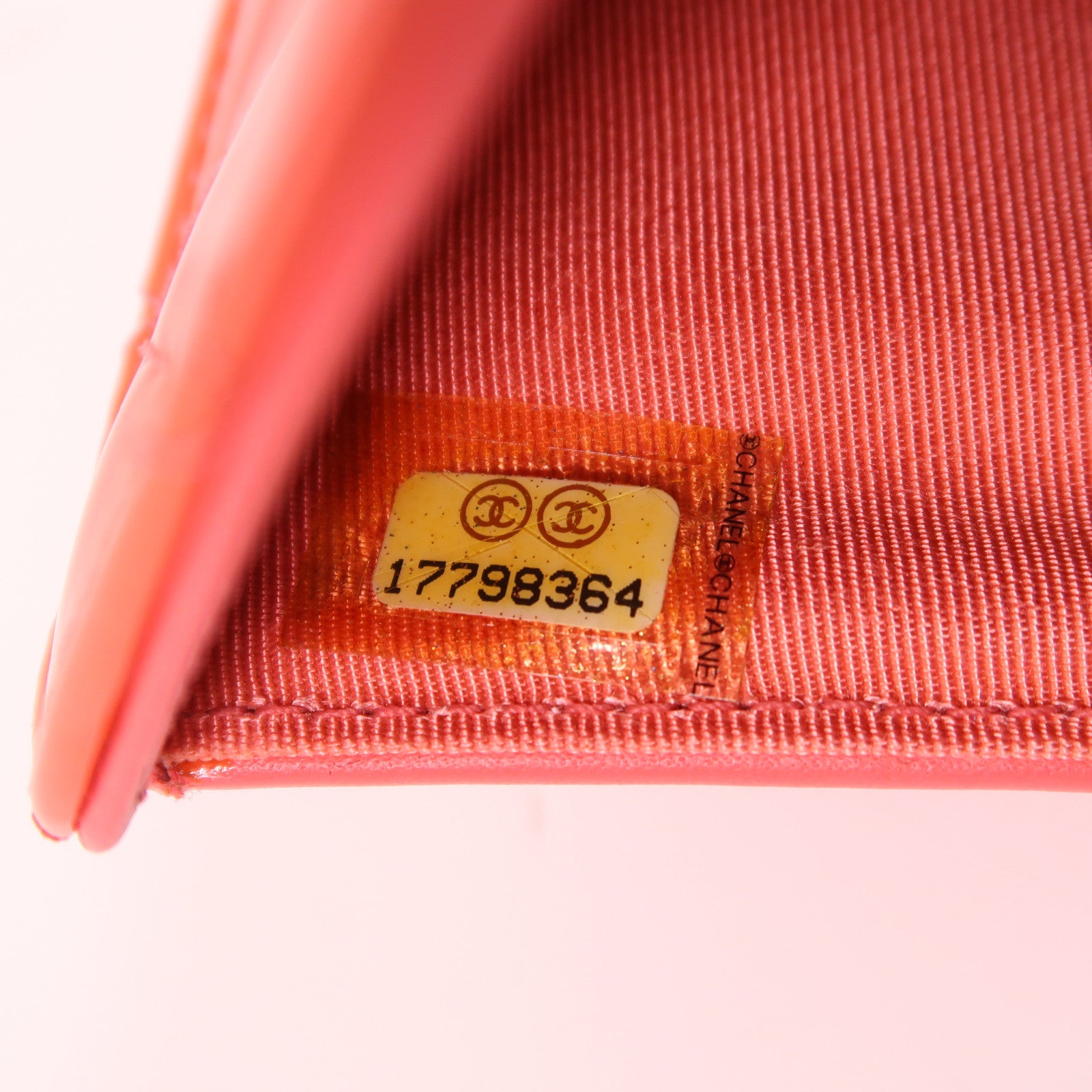 CHANEL 漆皮皮革Long Wallet銀扣長錢包