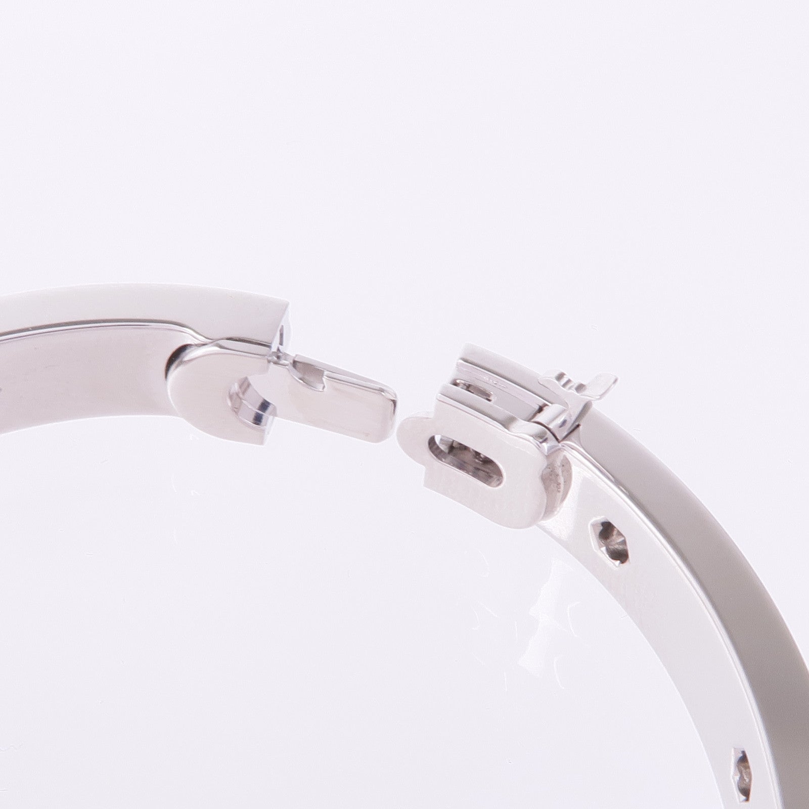 CARTIER 【激減優惠】18K白金Love Bracelet鑽石手鐲Cartier#16