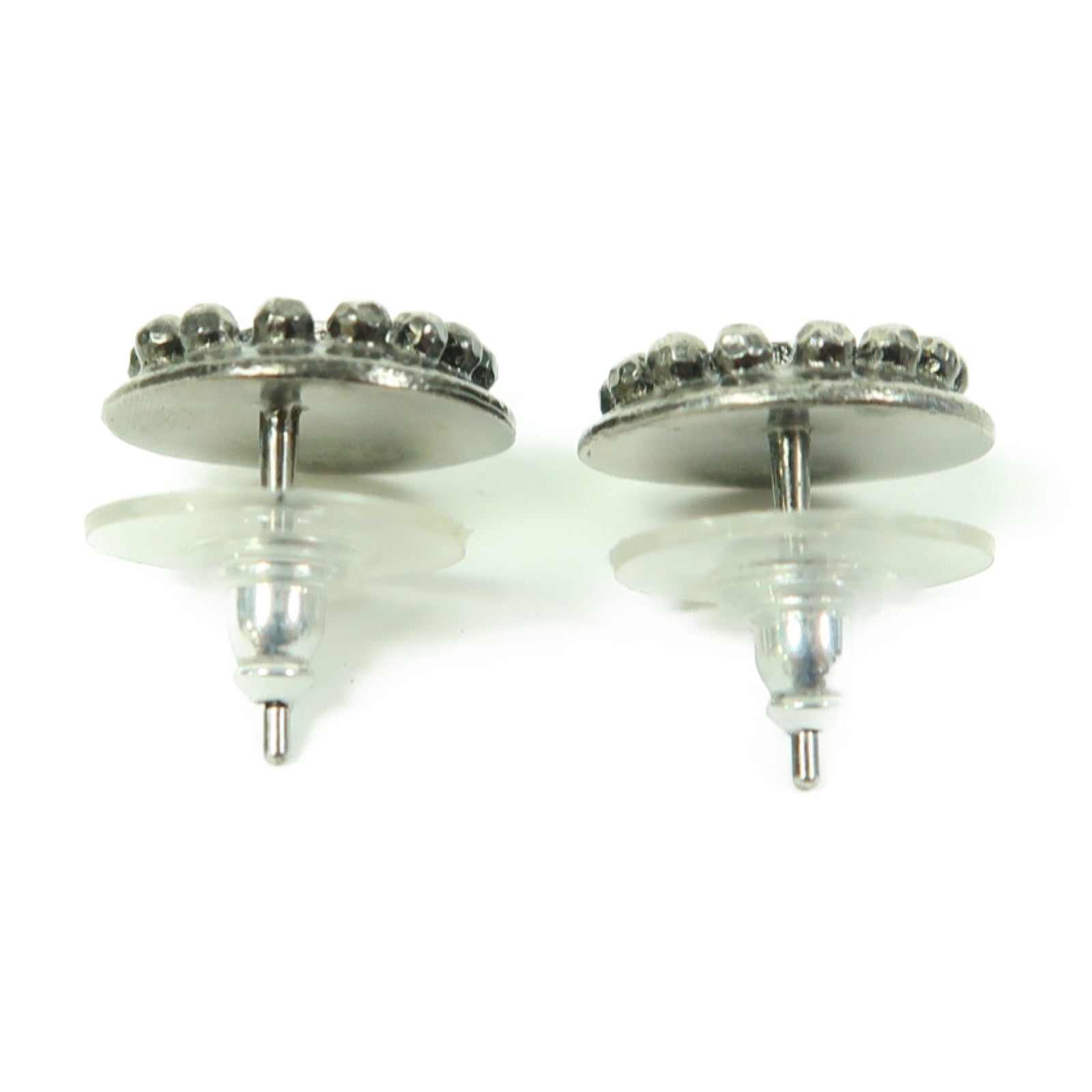CHANEL 金屬Earrings耳環銀色