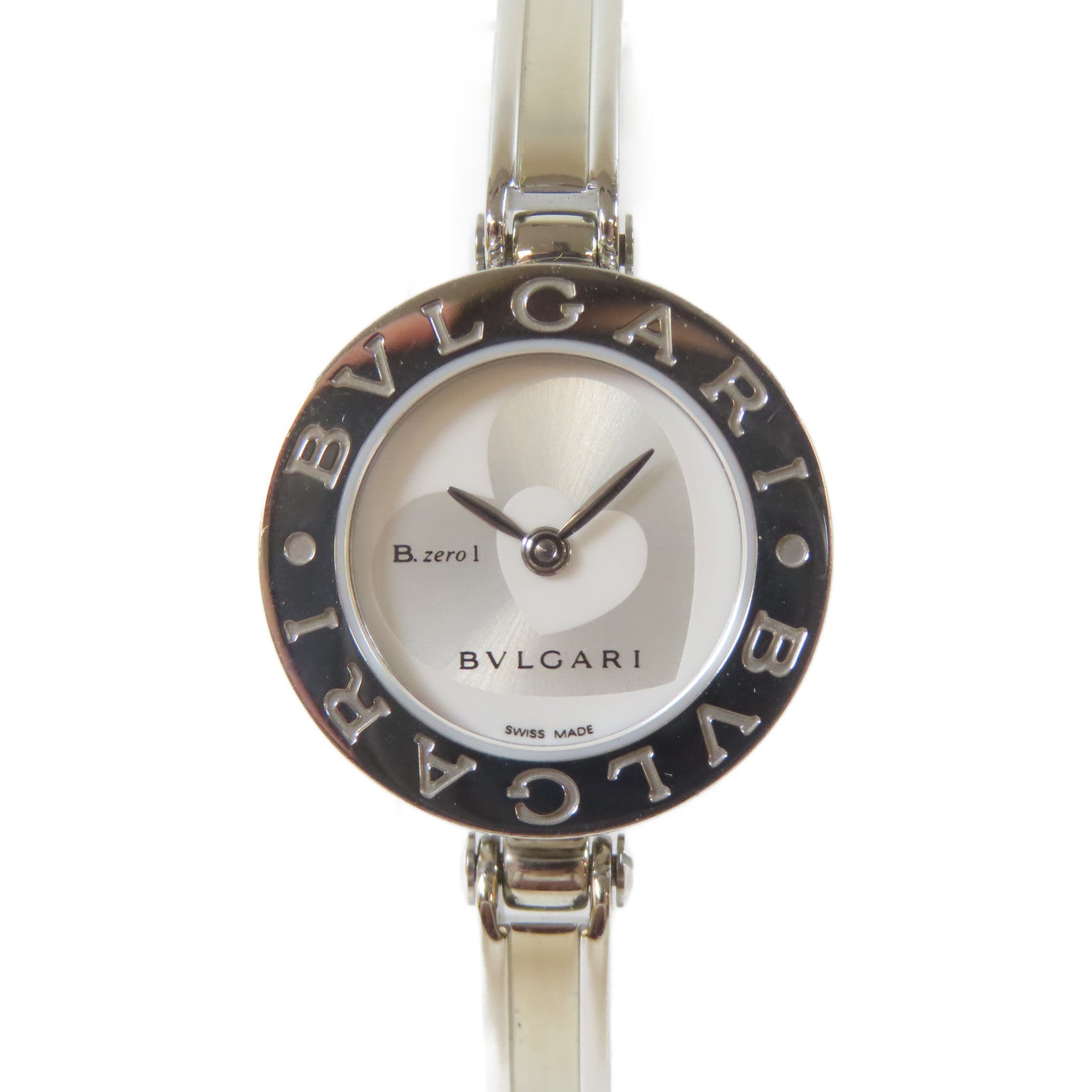 BVLGARI B-zero1不鏽鋼手錶石英機芯銀色