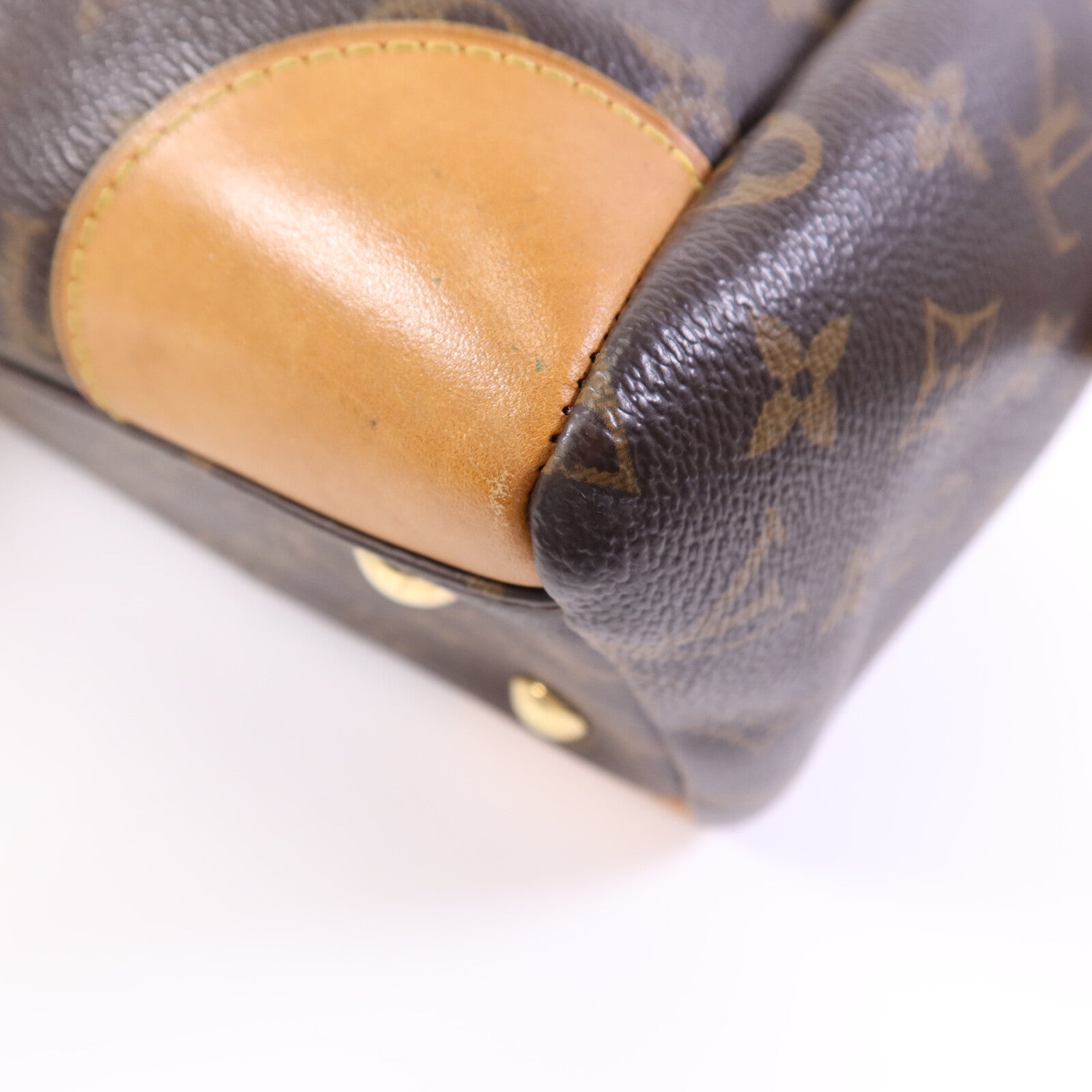 LOUIS VUITTON Monogram Canvas Segur金扣手挽肩背兩用袋