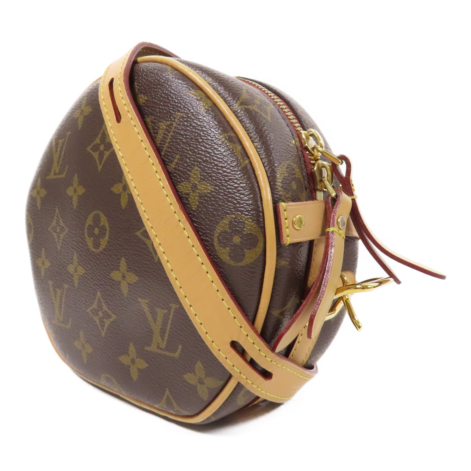 LOUIS VUITTON LV GHW Boite Chapeau Souple PM Shoulder Bag M45578 Monogram Brown