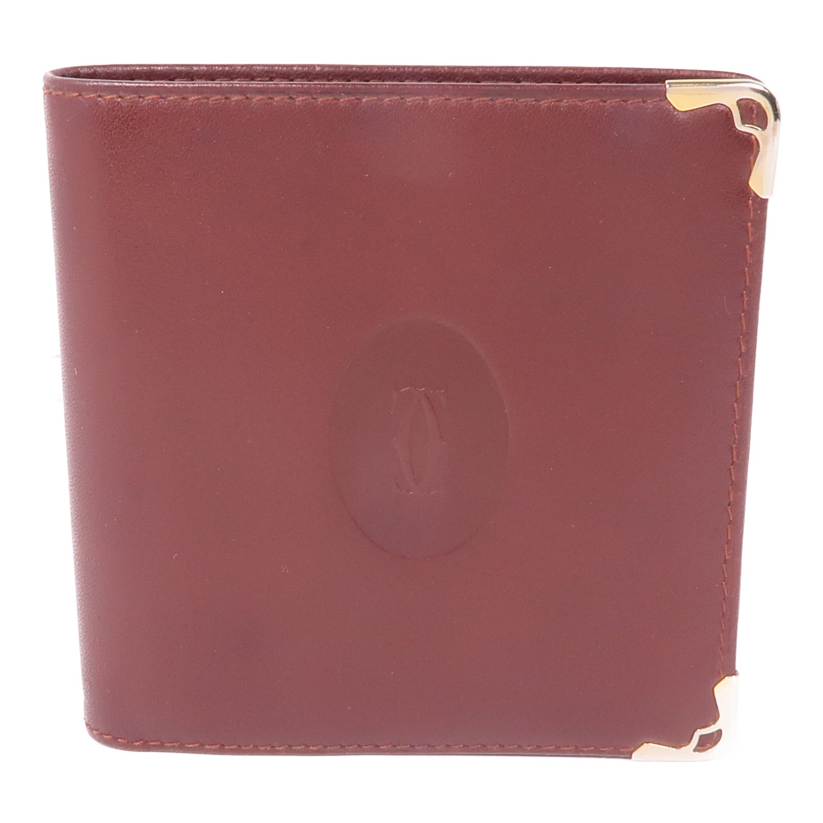 CARTIER 皮革Wallet金扣錢包