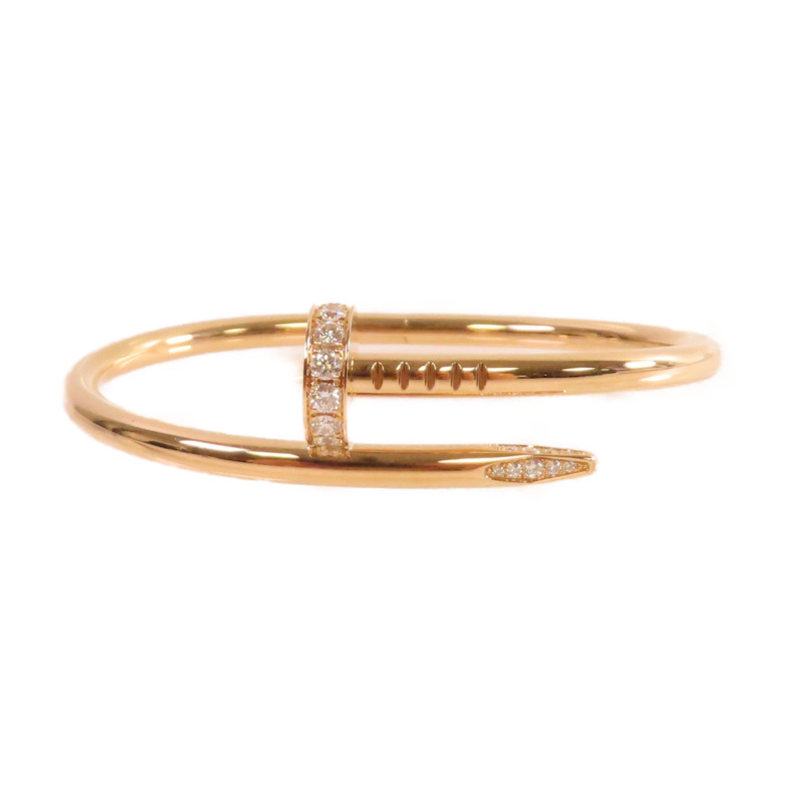CARTIER 18K玫瑰金Juste Un Clou Bracelet手鐲#15