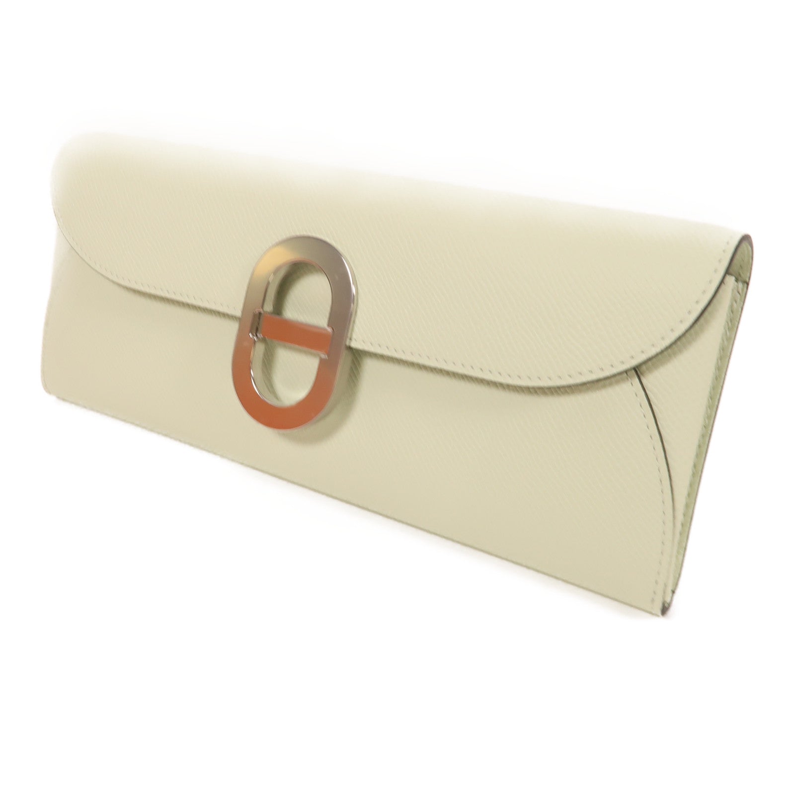 HERMES Epsom皮革Maillon To Go銀扣肩背袋