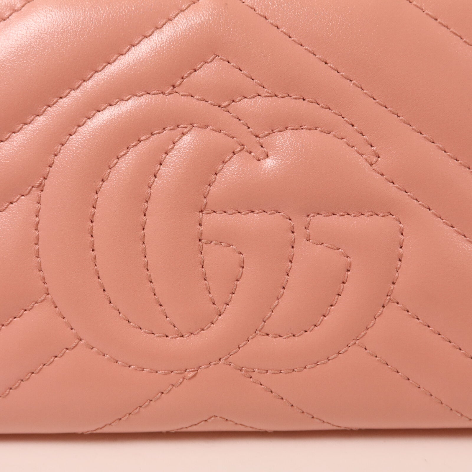 GUCCI 牛皮皮革GG Marmont Long Wallet長錢包