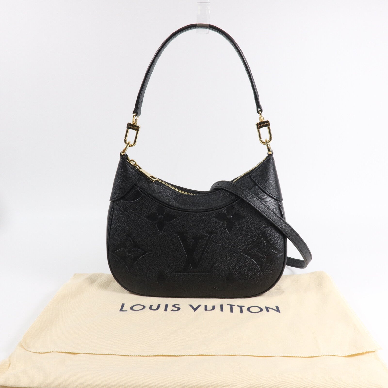 LOUIS VUITTON Monogram Empreinte Bagatelle手挽袋
