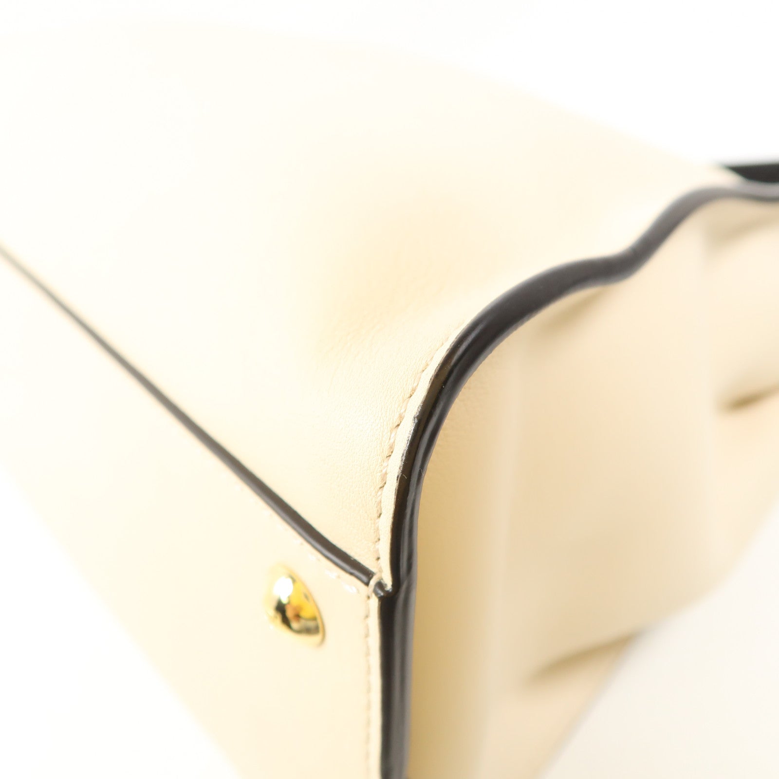 FENDI 【激減優惠】蛇皮/牛皮皮革Peekaboo金扣手挽肩背兩用袋