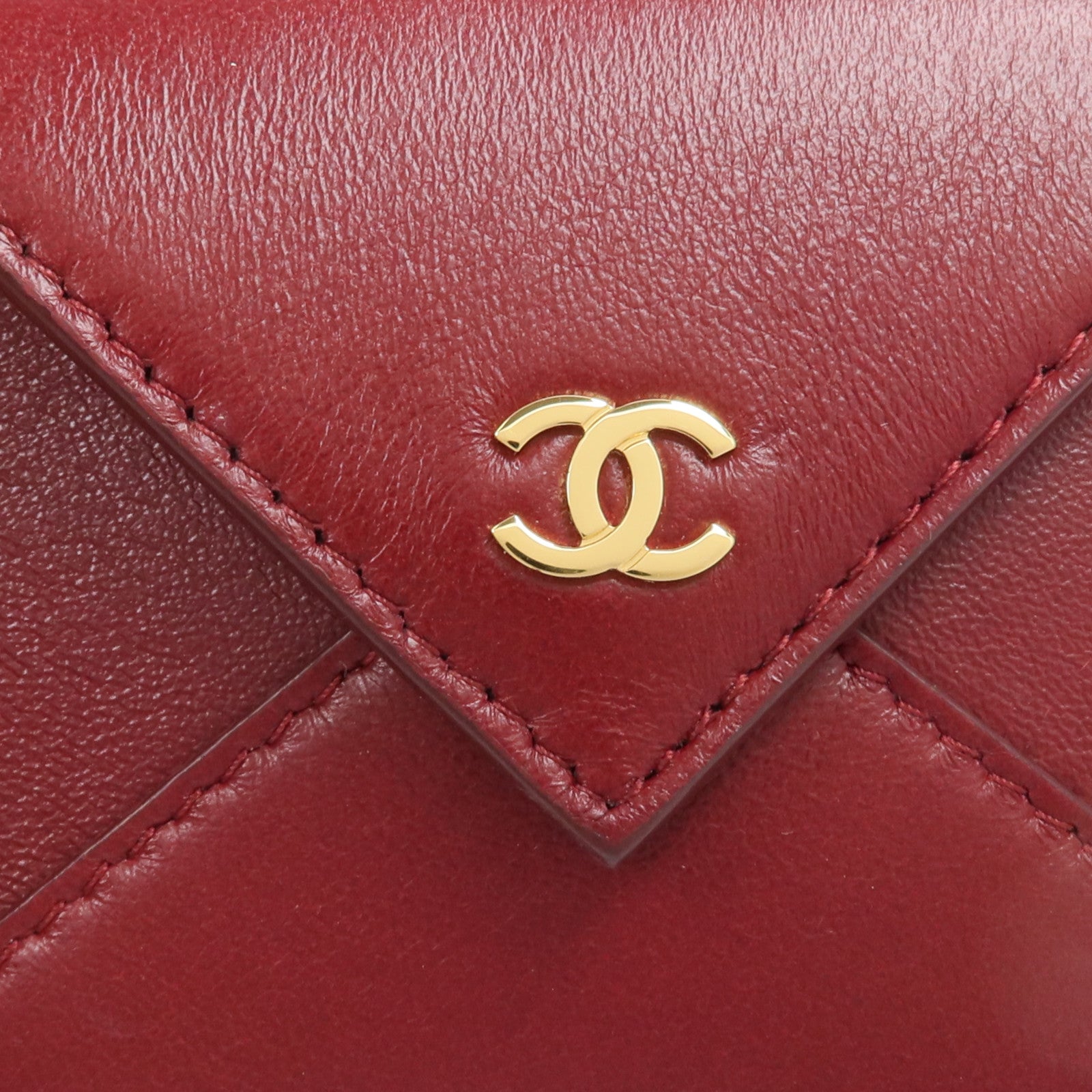 CHANEL 羊皮皮革Envelope Card Case卡片套