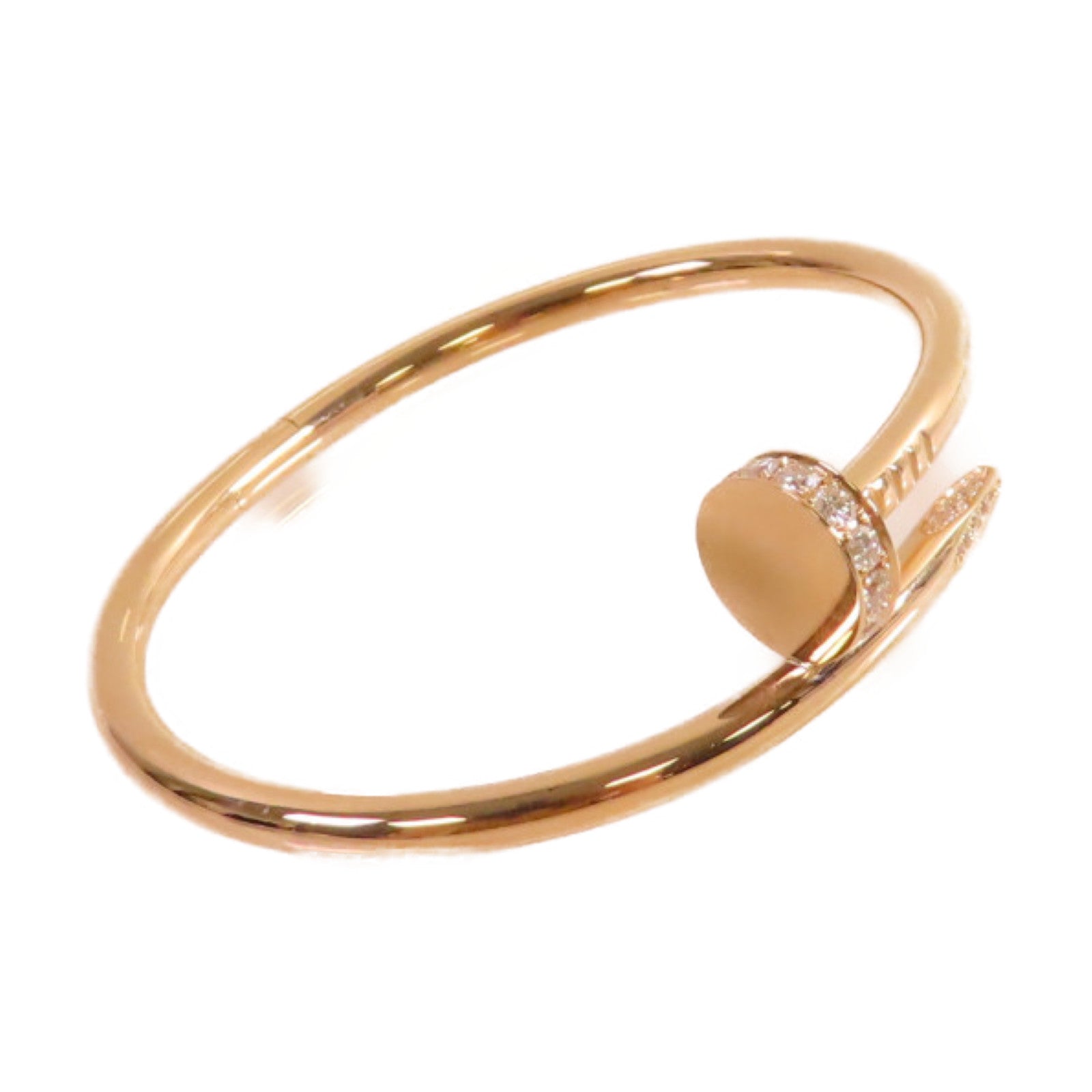 CARTIER 18K玫瑰金Juste Un Clou Bracelet手鐲#15