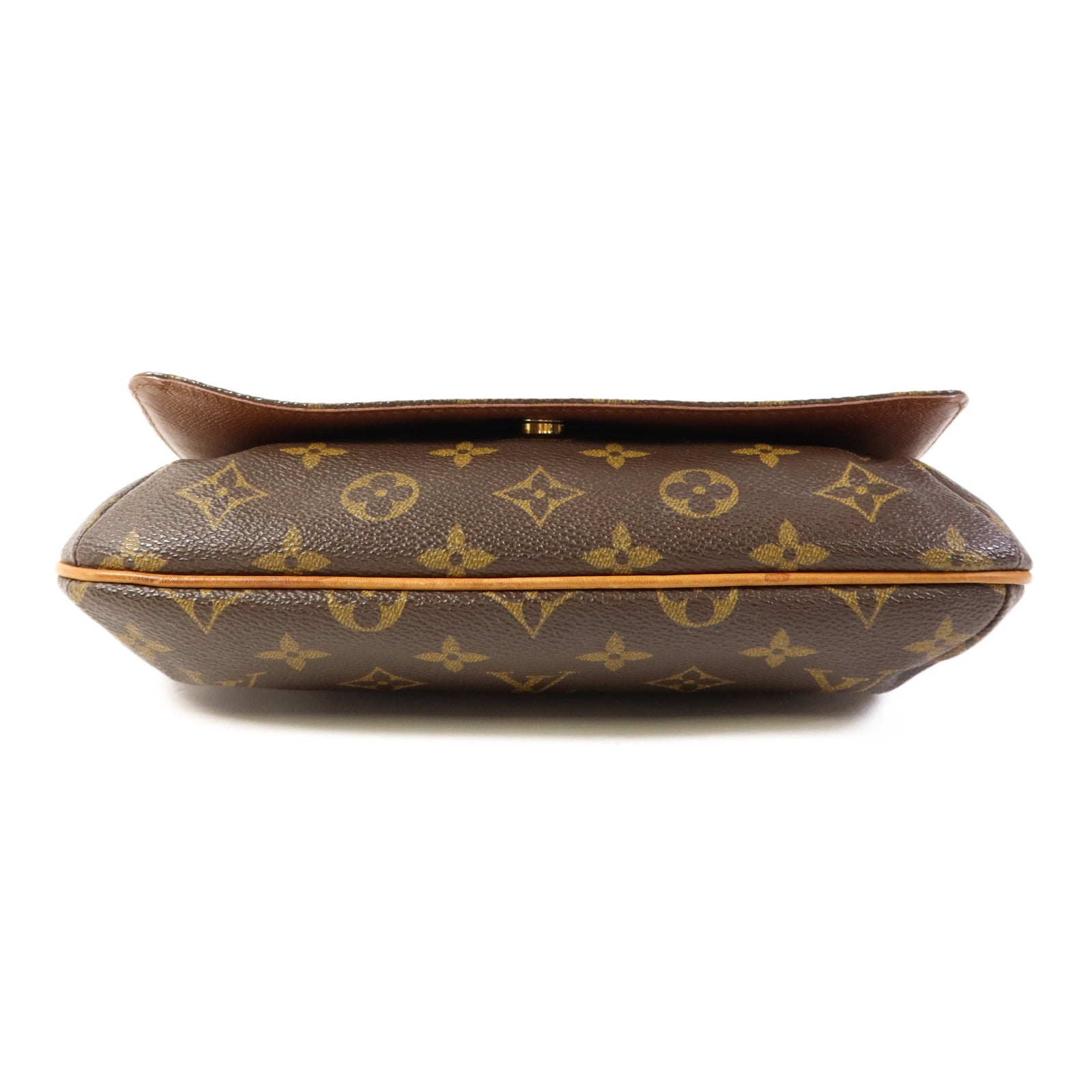 LOUIS VUITTON Monogram Musette金扣肩背袋