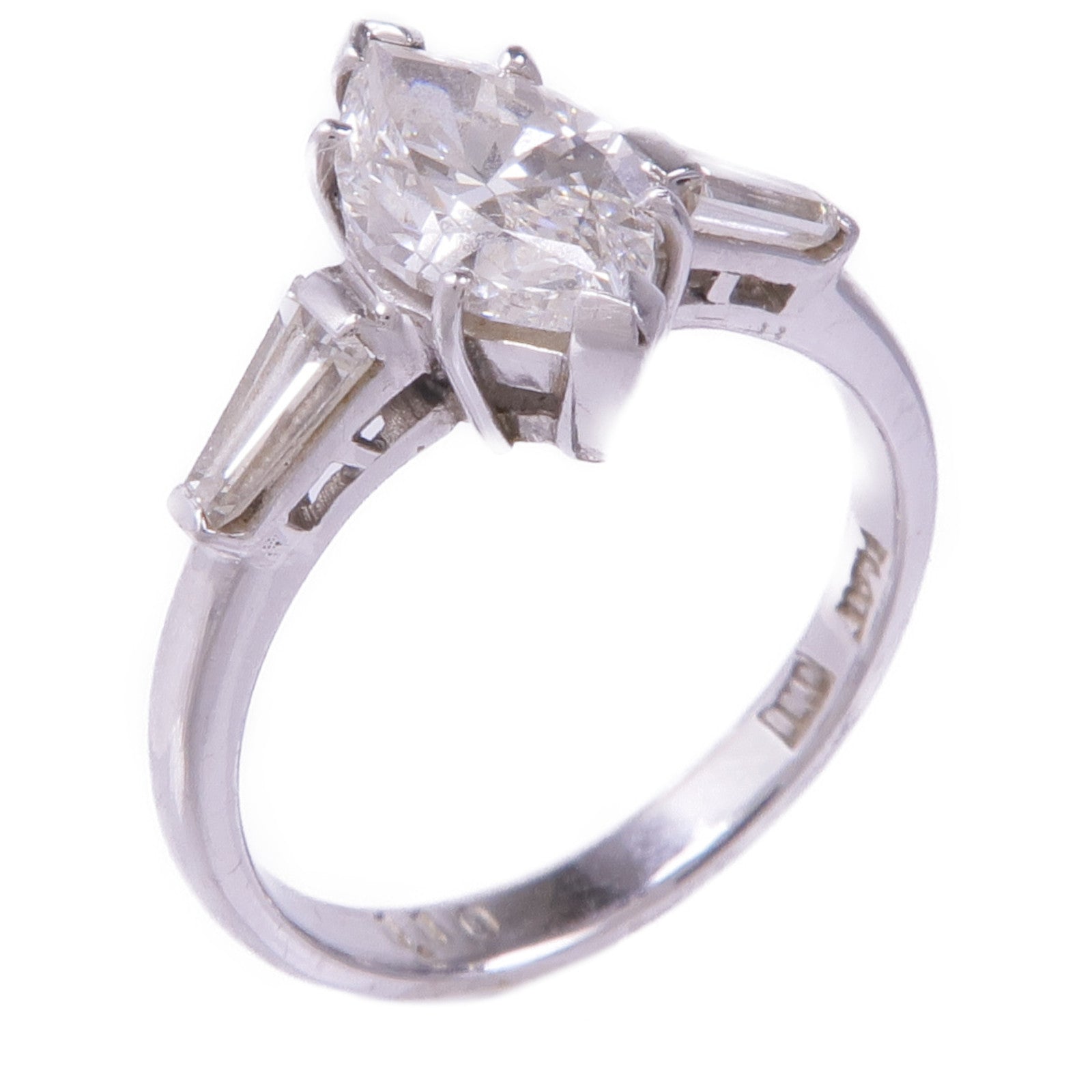 JEWELRY PT鉑金Diamond Ring鑽石戒指US#5