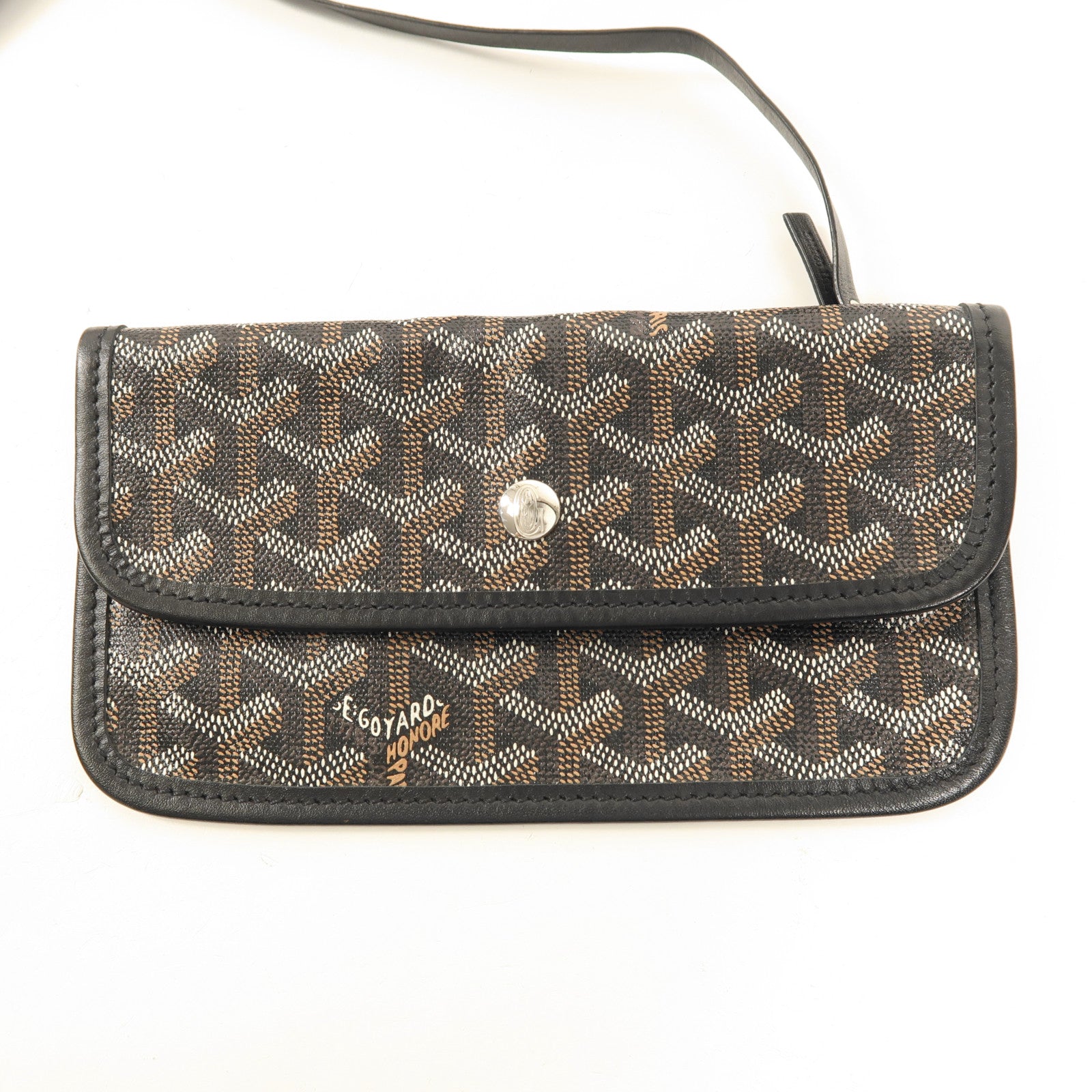GOYARD 塗層帆布Saint Louis GM銀扣手挽袋