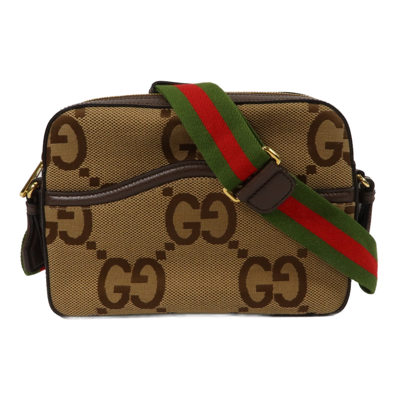 GUCCI 帆布Jumbo GG肩背袋
