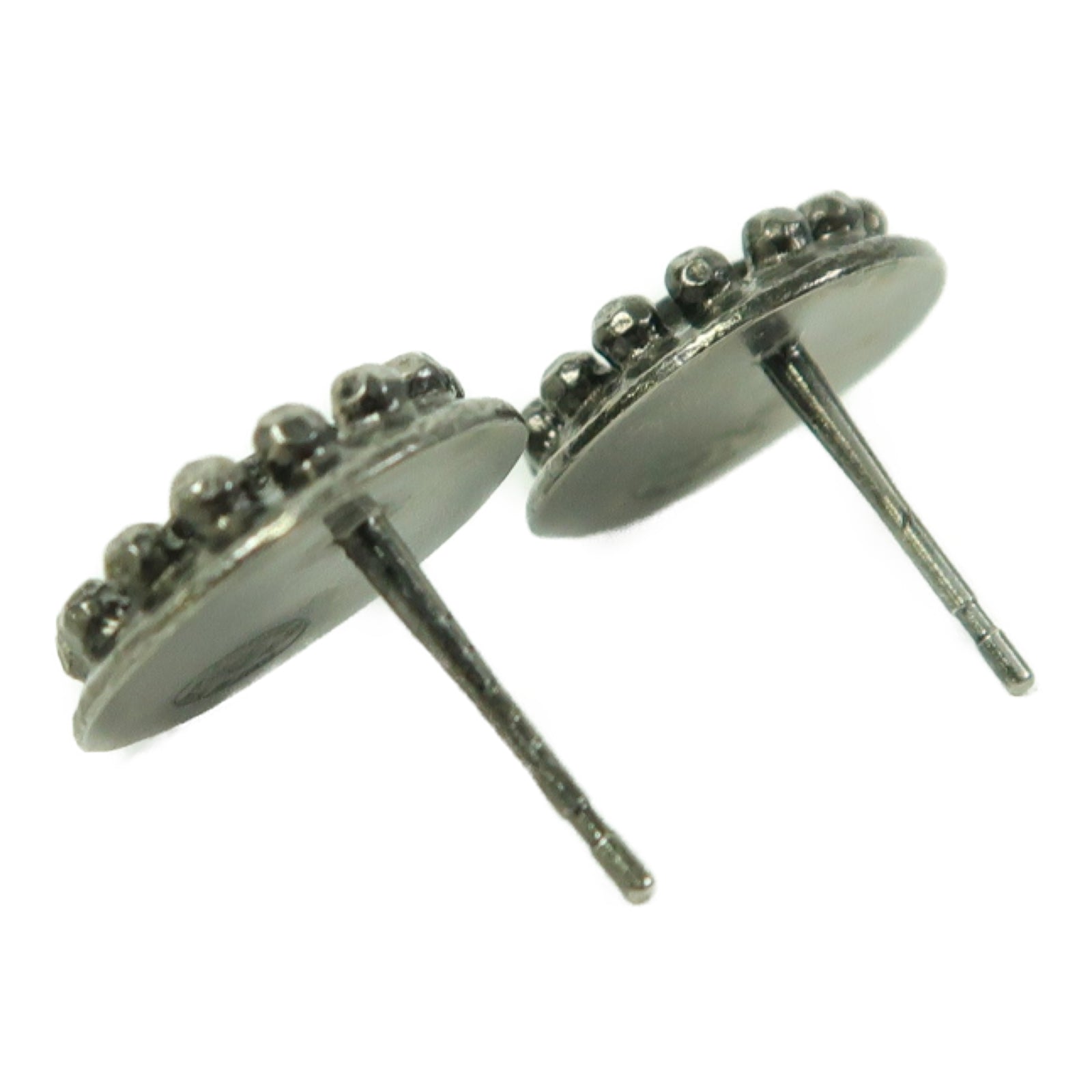 CHANEL 金屬Earrings耳環銀色