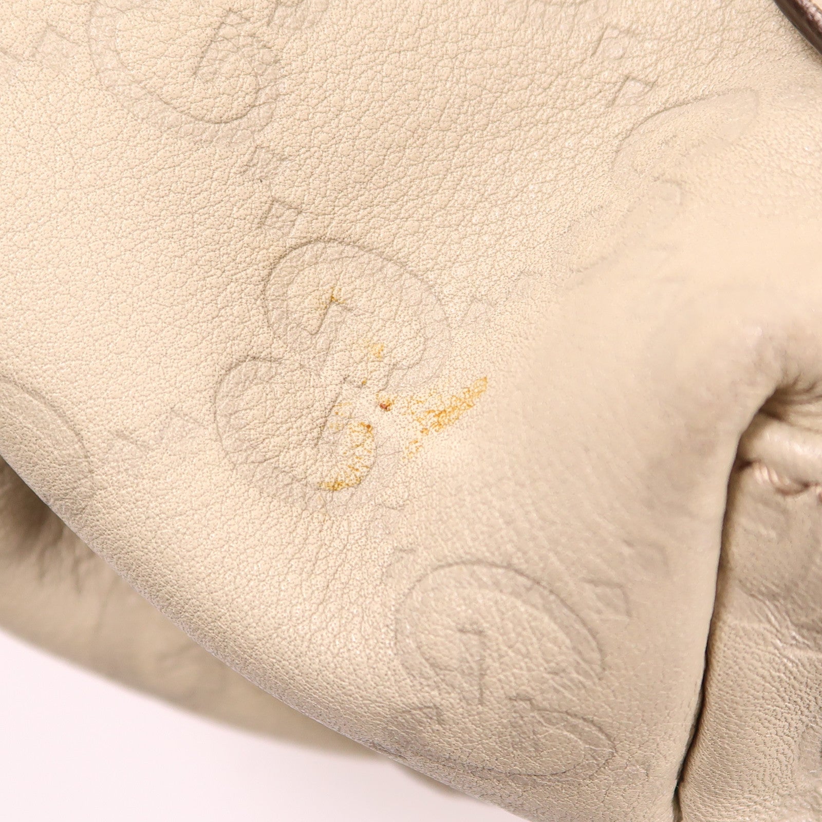 GUCCI GG GHW Shoulder Bag 137621 Calfskin Leather Beige