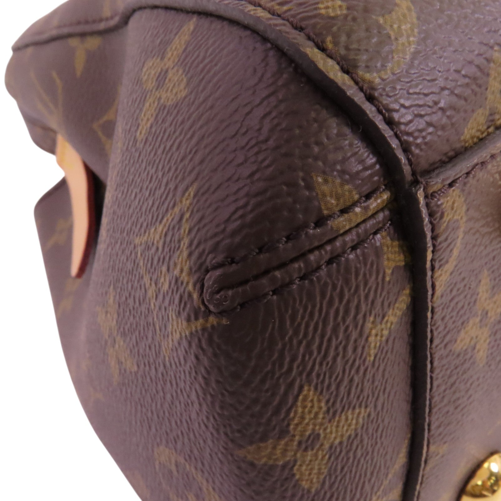 LOUIS VUITTON Monogram Montaigne BB金扣手挽肩背兩用袋