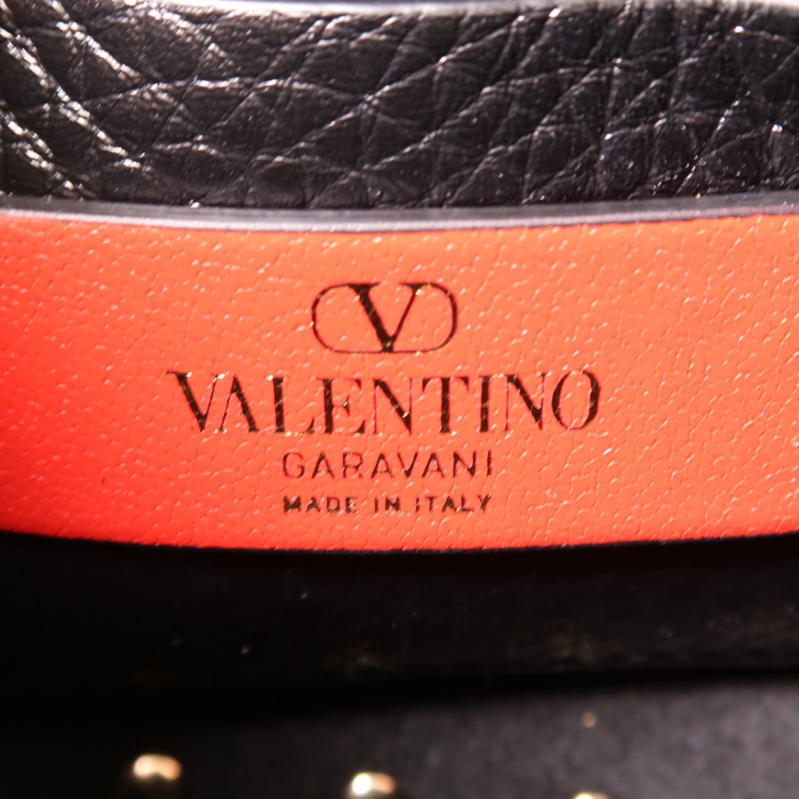Valentino 牛皮皮革Rockstud Shoulder Bag金扣手挽肩背兩用袋