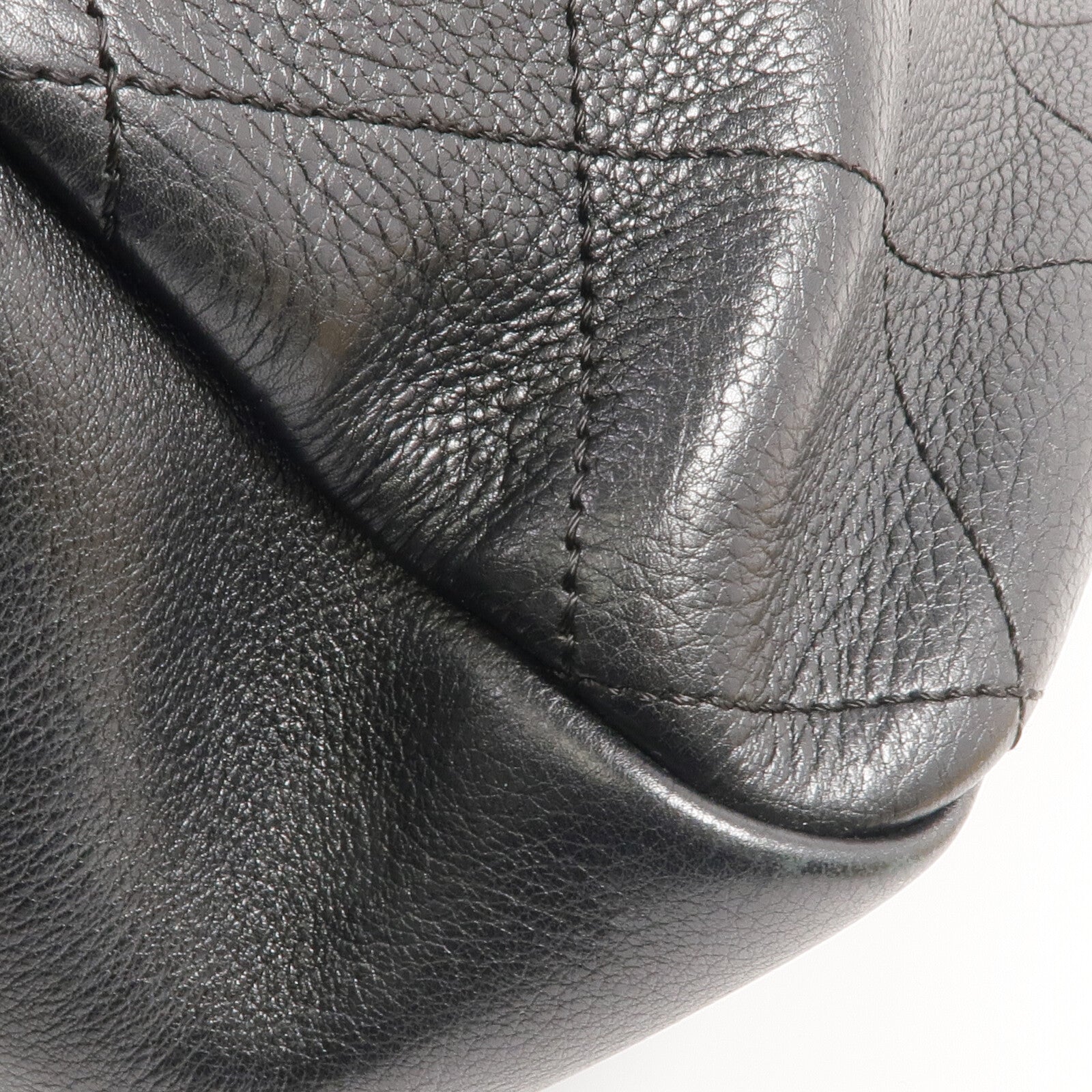 CHANEL 牛皮皮革Chain Shoulder Bag金扣鏈帶肩背袋