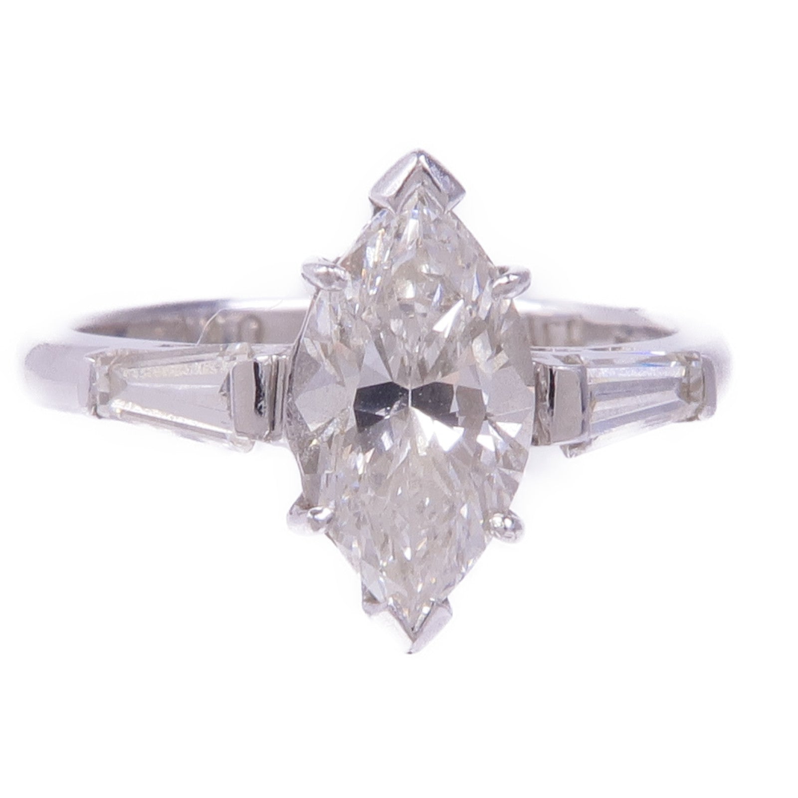 JEWELRY PT鉑金Diamond Ring鑽石戒指US#5