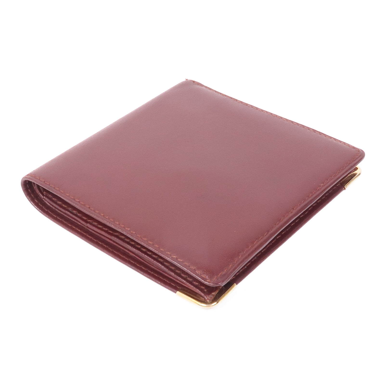 CARTIER 皮革Wallet金扣錢包