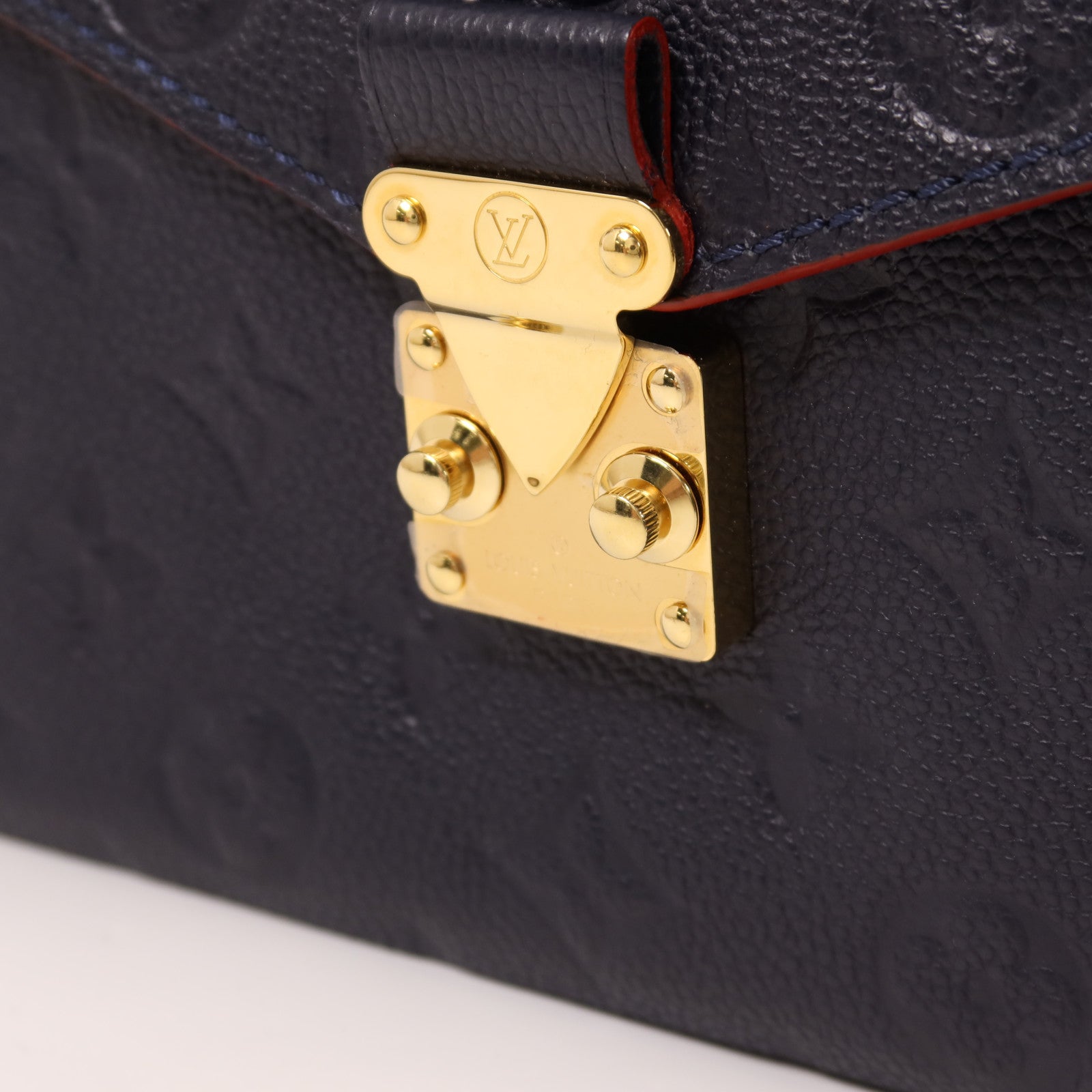 LOUIS VUITTON Monogram Empreinte Pochette Metis金扣手挽肩背兩用袋