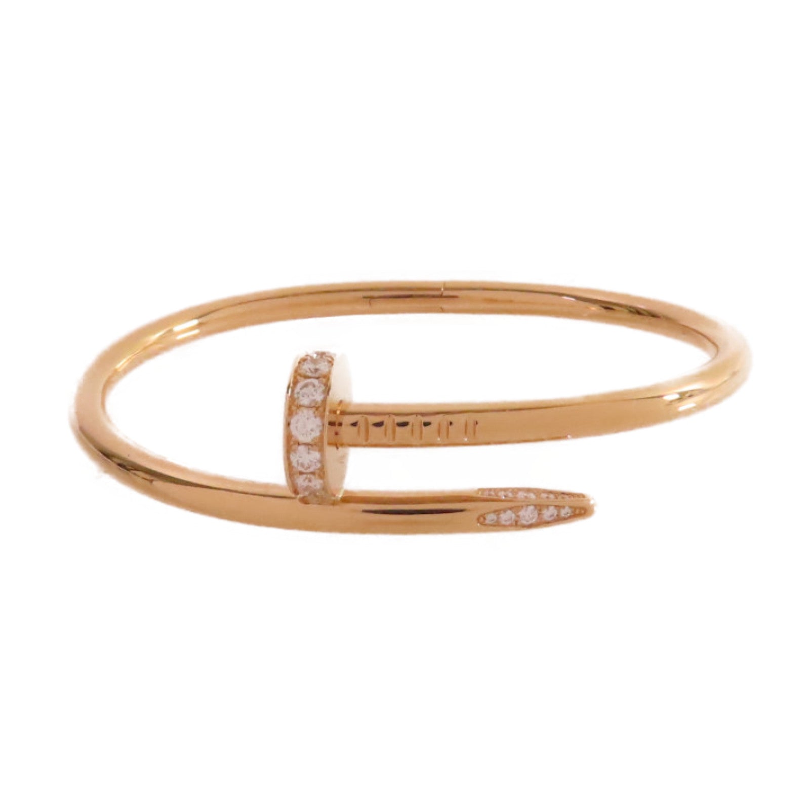 CARTIER 18K玫瑰金Juste Un Clou Bracelet手鐲#15