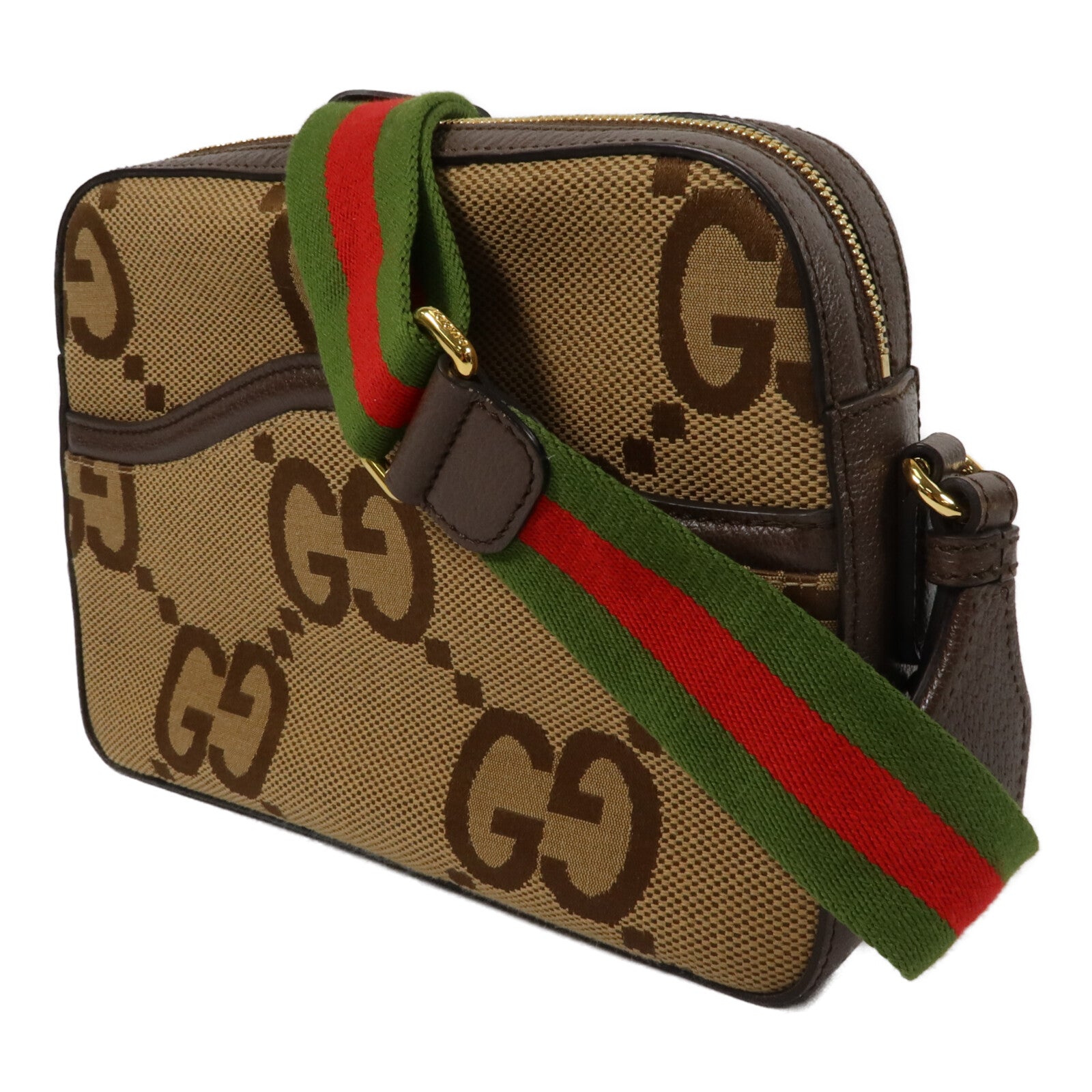 GUCCI 帆布Jumbo GG肩背袋