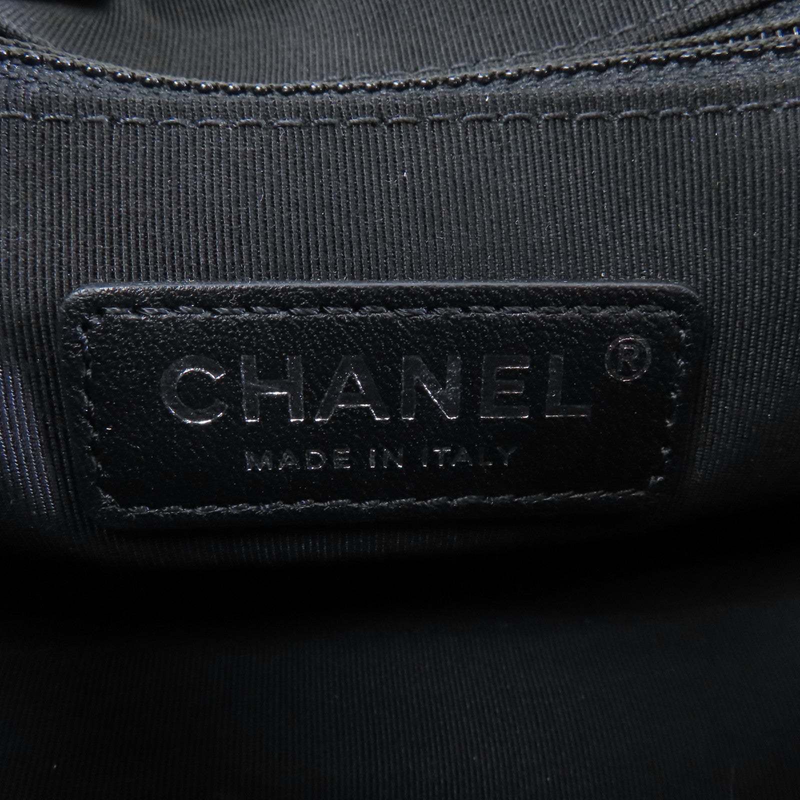 CHANEL 【激減優惠】牛皮皮革Bowling Chain Shoulder金扣鏈帶肩背袋黑色